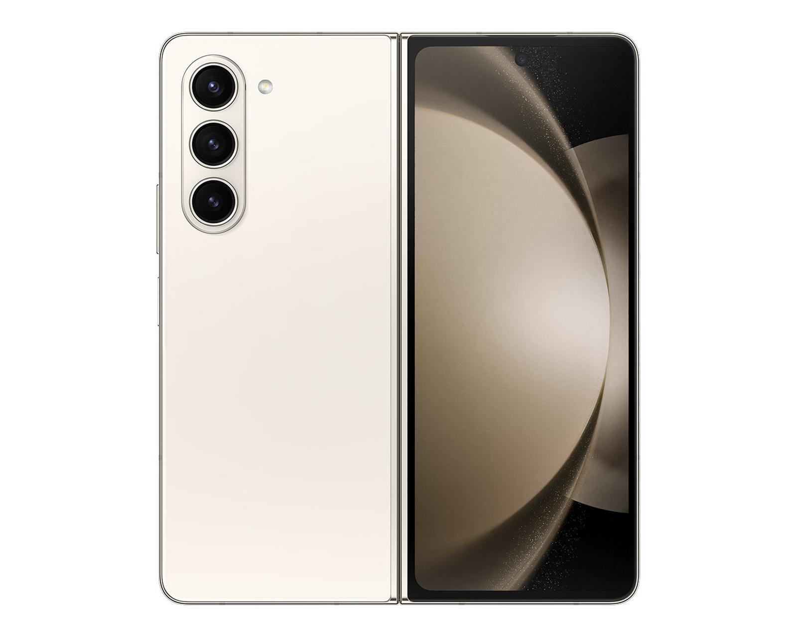 Foto 4 pulgar | Foto 3 | Celular Samsung Liberado Galaxy Z Fold 5 512 GB Crema