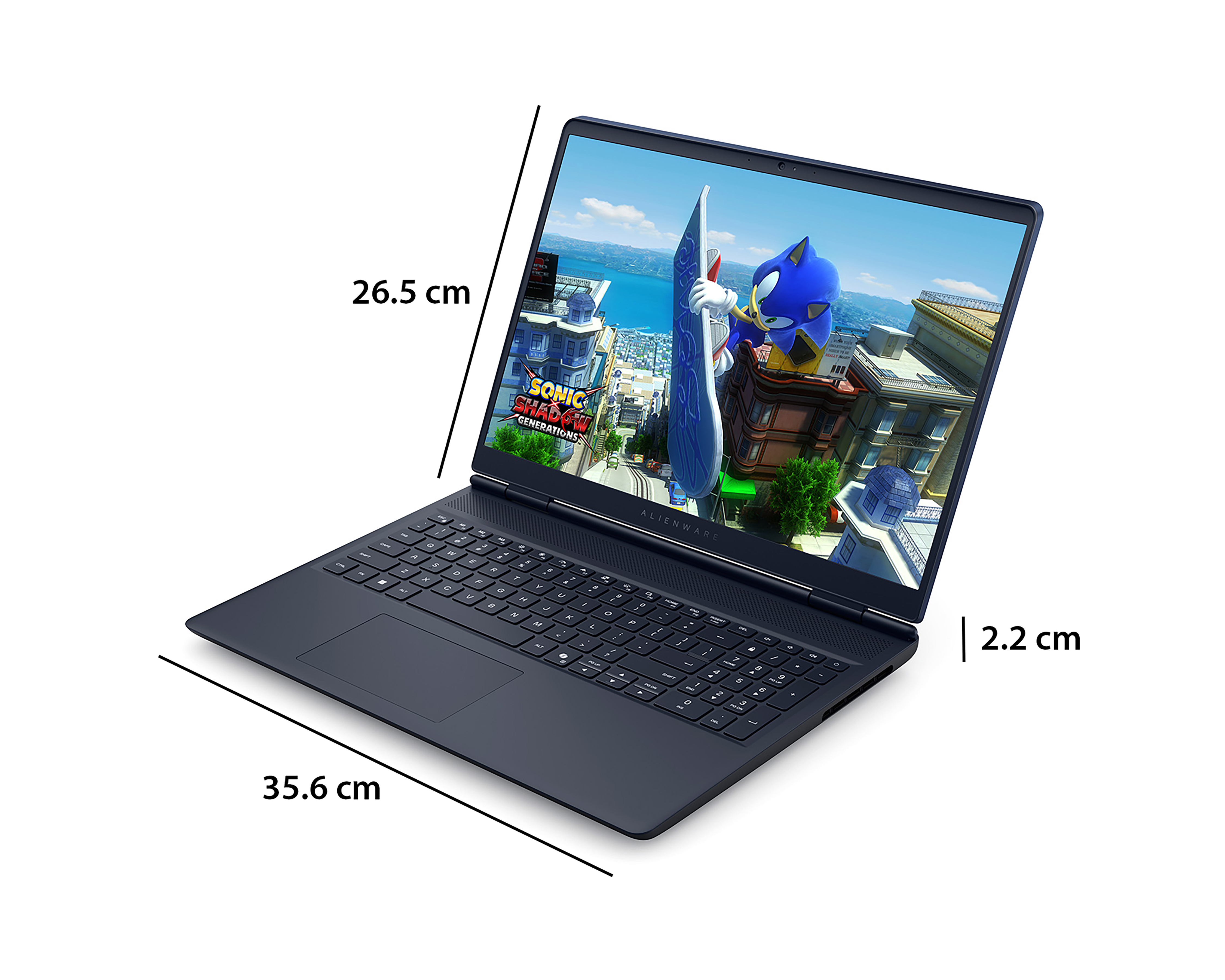 Foto 9 pulgar | Foto 8 | Laptop Gamer Alienware 16 Pulgadas Aurora I5 GeForce RTX 4050 16 GB RAM 512 GB SSD Azul
