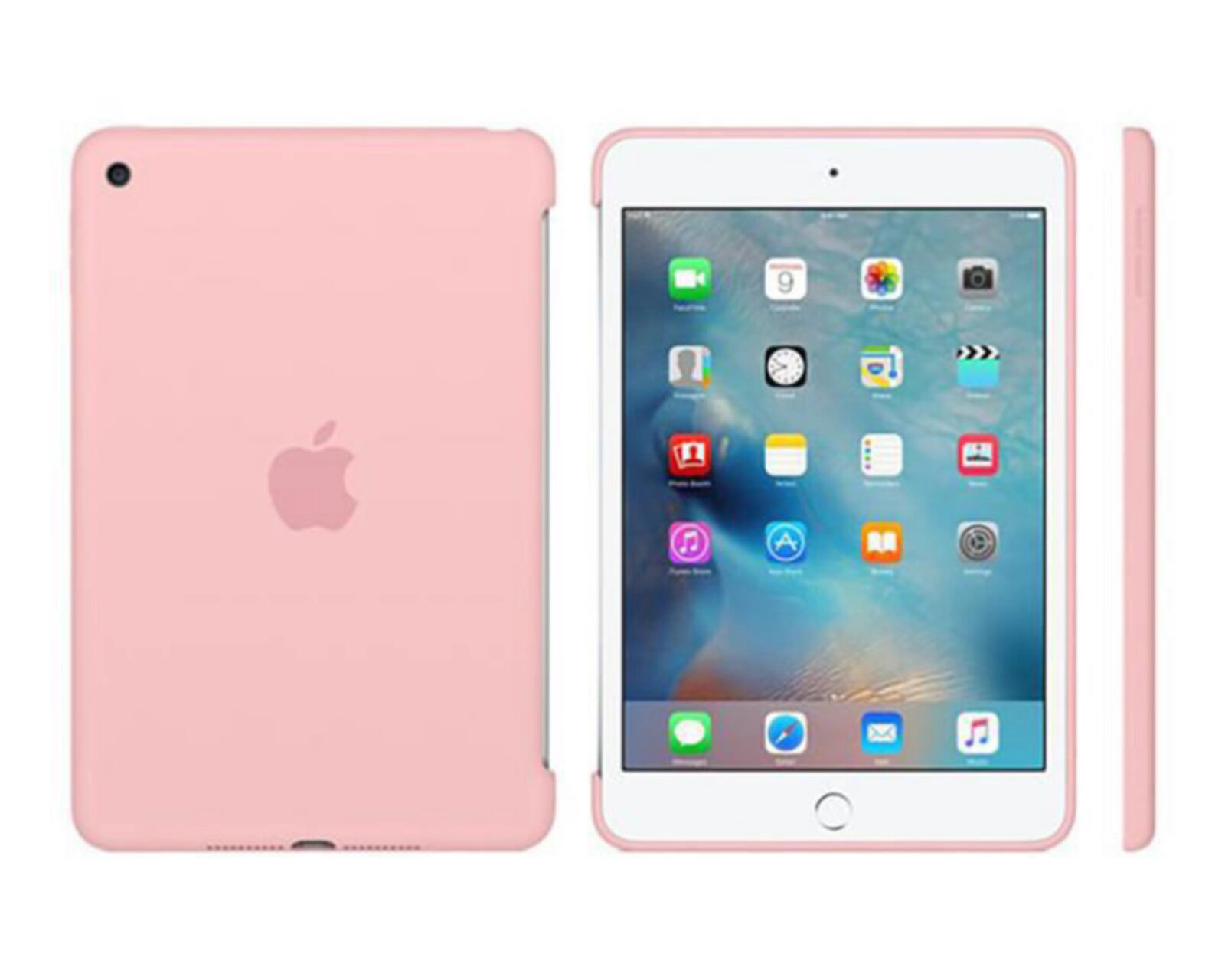Foto 3 pulgar | Foto 2 | Funda de Silicón Apple para iPad Mini 4 Rosa