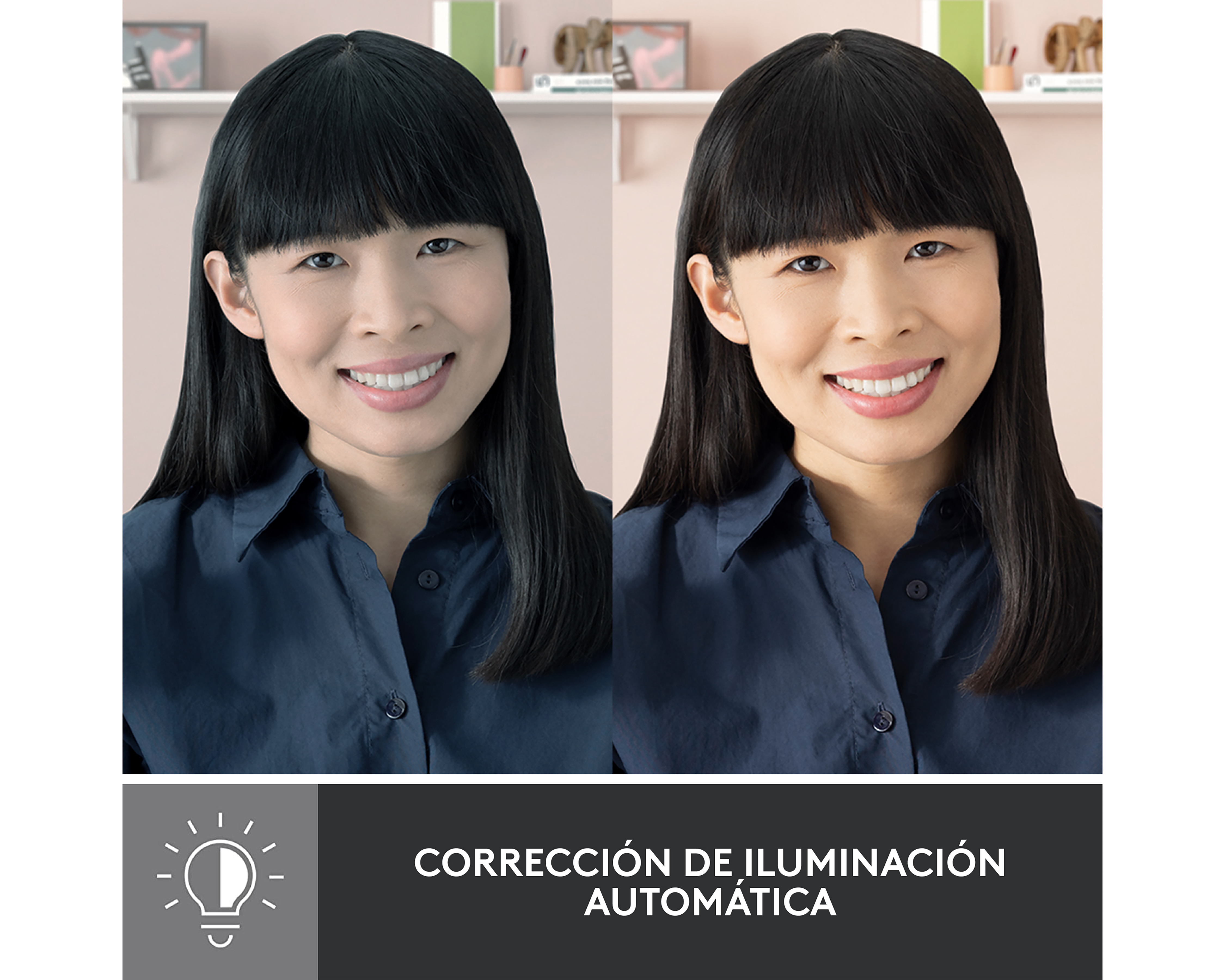 Foto 4 pulgar | Foto 3 | Cámara Web Logitech Brio 300 con Micrófono Omnidireccional