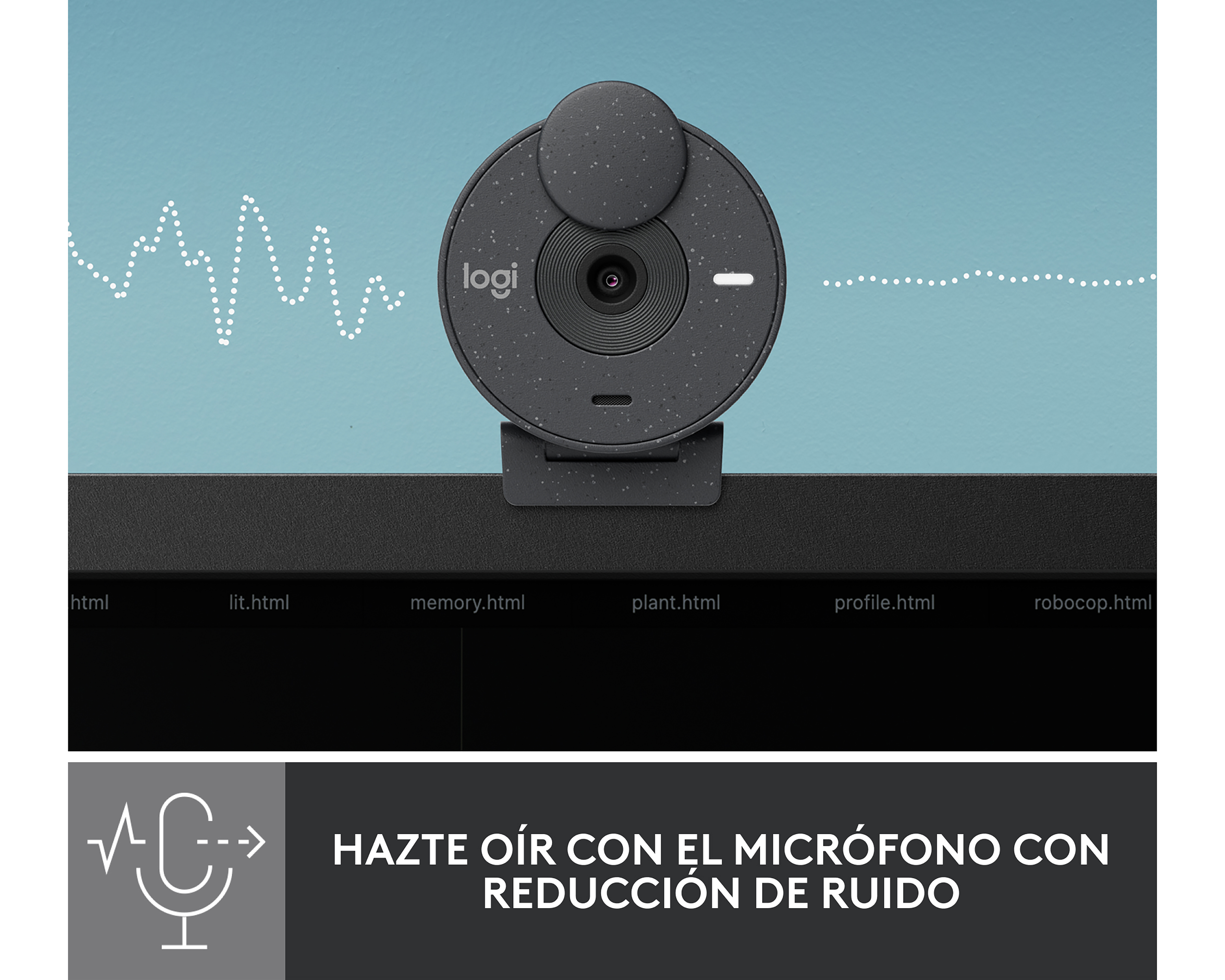 Foto 4 | Foto 4 | Cámara Web Logitech Brio 300 con Micrófono Omnidireccional