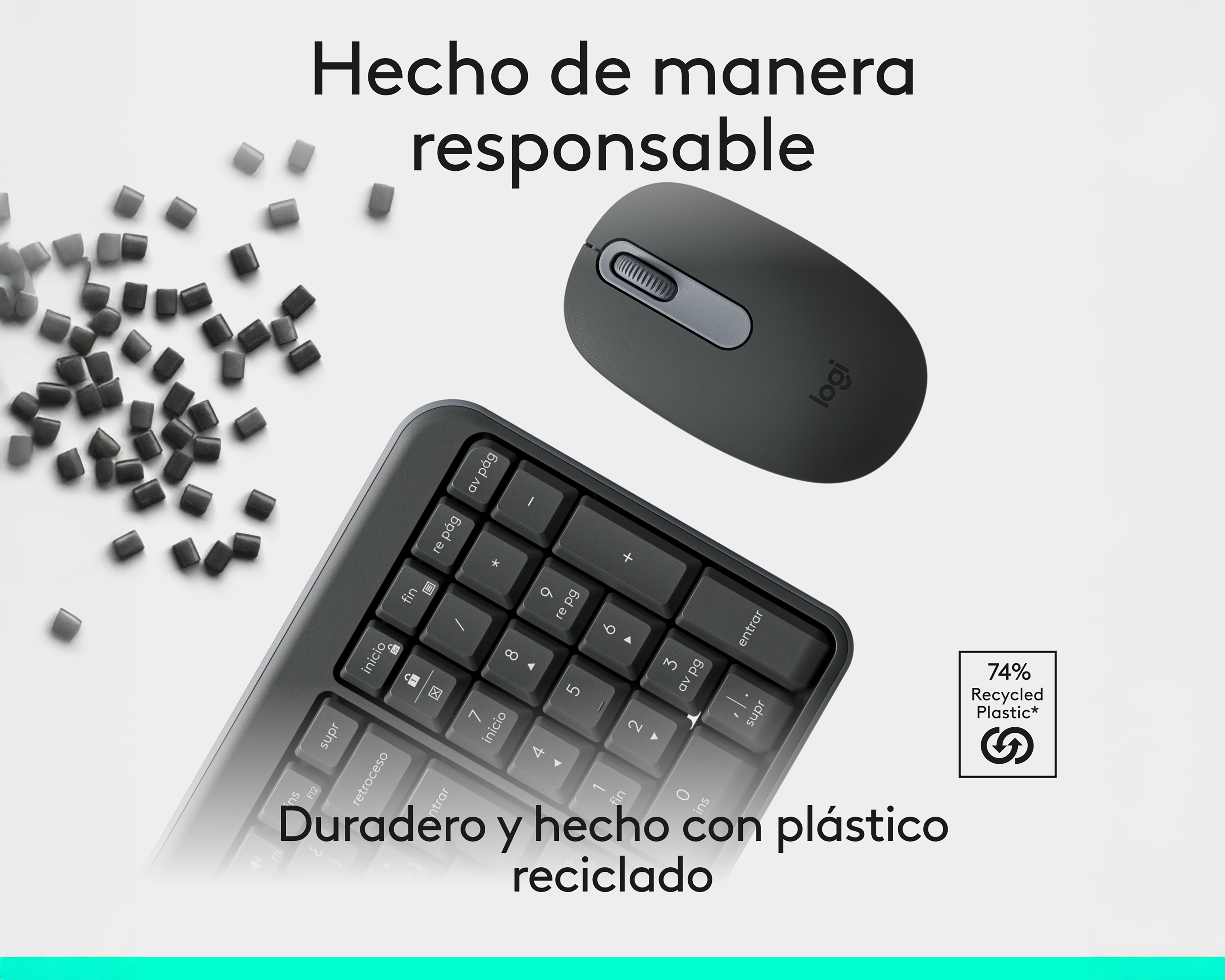 Foto 5 | Foto 5 | Combo de Teclado y Mouse Inalámbricos Logitech MK250