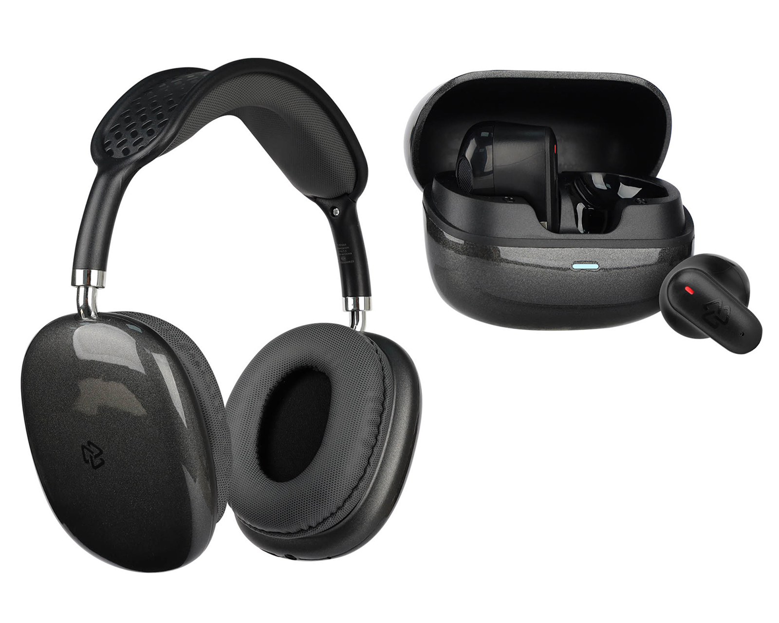 Foto 2 | Foto 2 | Audífonos de Diadema Inalámbricos STF ST-P51263 con Micrófono + Audífonos True Wireless con Bluetooth