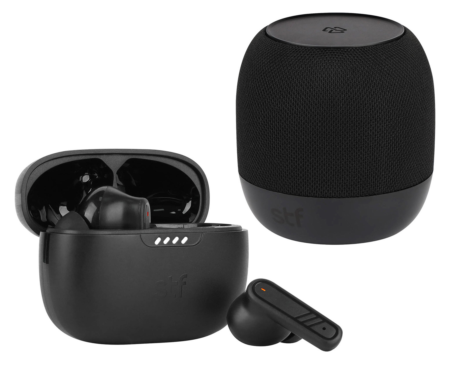 Foto 2 | Foto 2 | Audífonos True Wireless STF ST-P51270 con Micrófono + Bocina Bluetooth