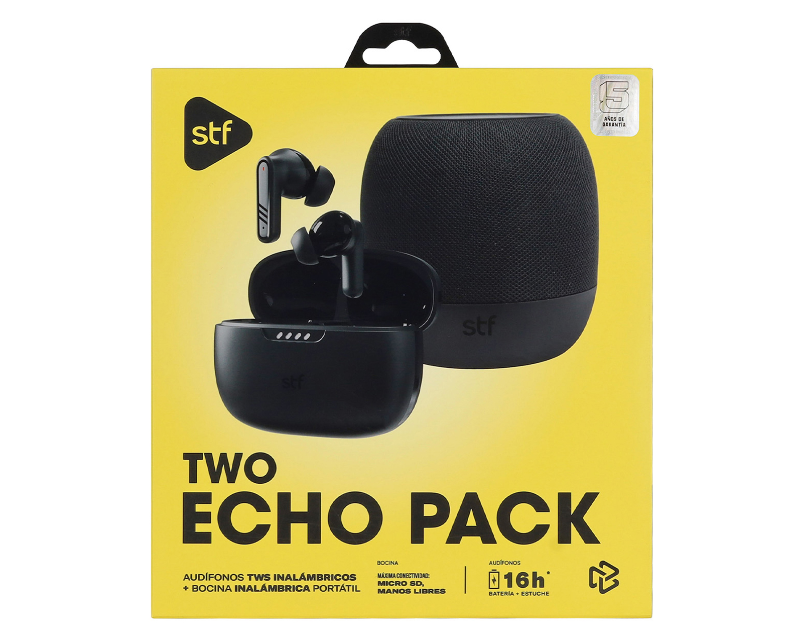 Foto 8 pulgar | Foto 7 | Audífonos True Wireless STF ST-P51270 con Micrófono + Bocina Bluetooth