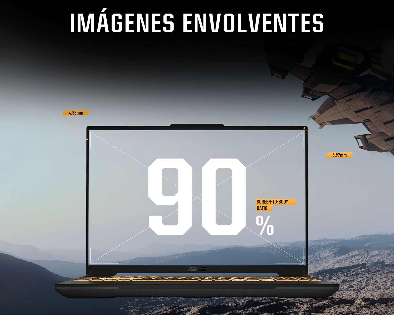 Foto 10 pulgar | Foto 9 | Laptop Gamer Asus TUF Gaming 16 Pulgadas GeForce RTX 8 GB RAM 512 GB SSD Gris