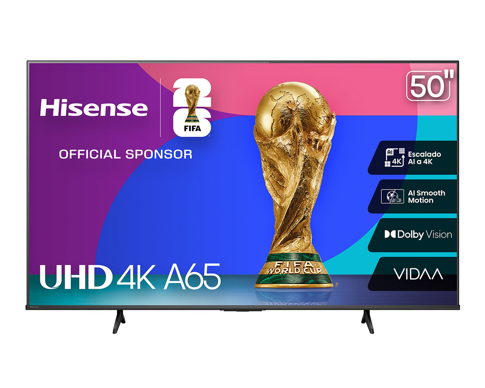 Foto 1 | Foto 1 | Pantalla Smart TV Hisense 50 Pulgadas UHD 4K 50A65NV