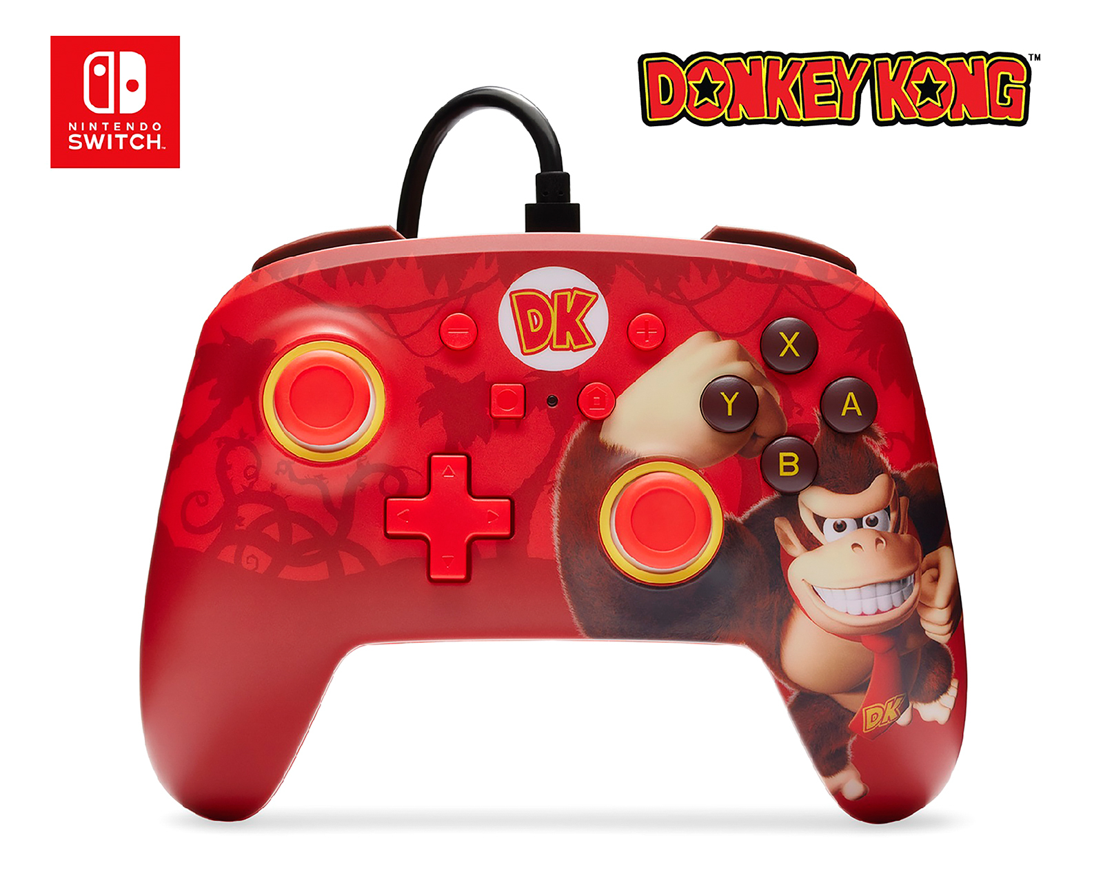 Foto 2 | Foto 2 | Control Alámbrico para Nintendo Switch Power A DK Flex Rojo