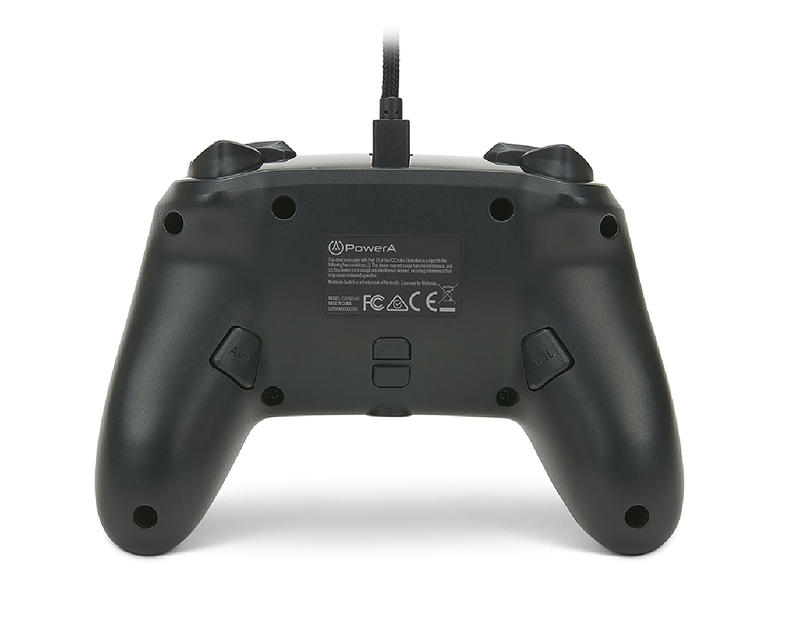 Foto 7 pulgar | Foto 6 | Control Alámbrico para Nintendo Switch Power A Enhanced Spectra Negro