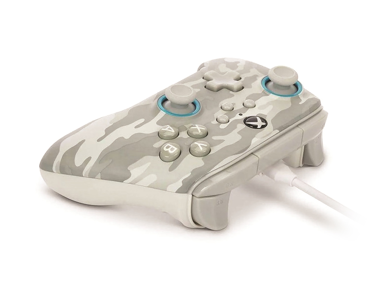 Foto 5 pulgar | Foto 4 | Control Alámbrico para Xbox Series S-X y PC Power A Artic Camo Gris