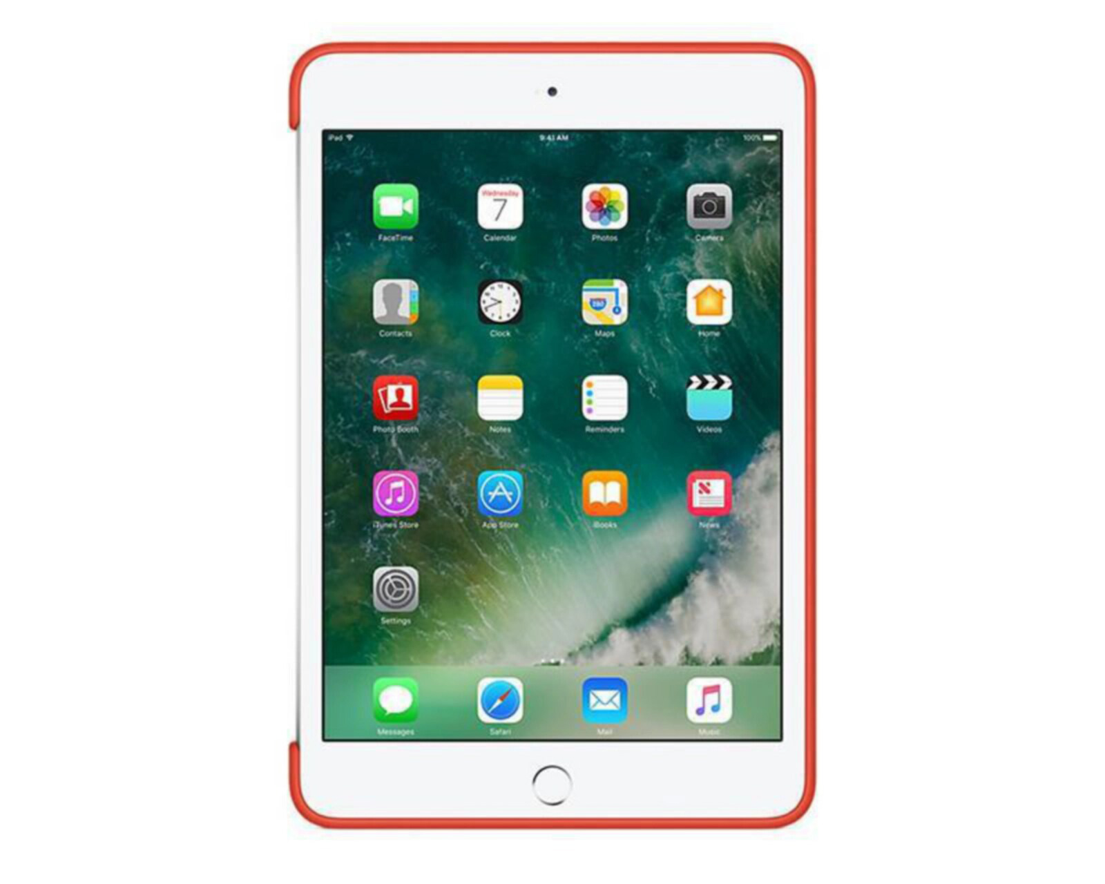 Foto 5 | Foto 5 | Mica de Silicón para iPad mini 4 Anaranjada