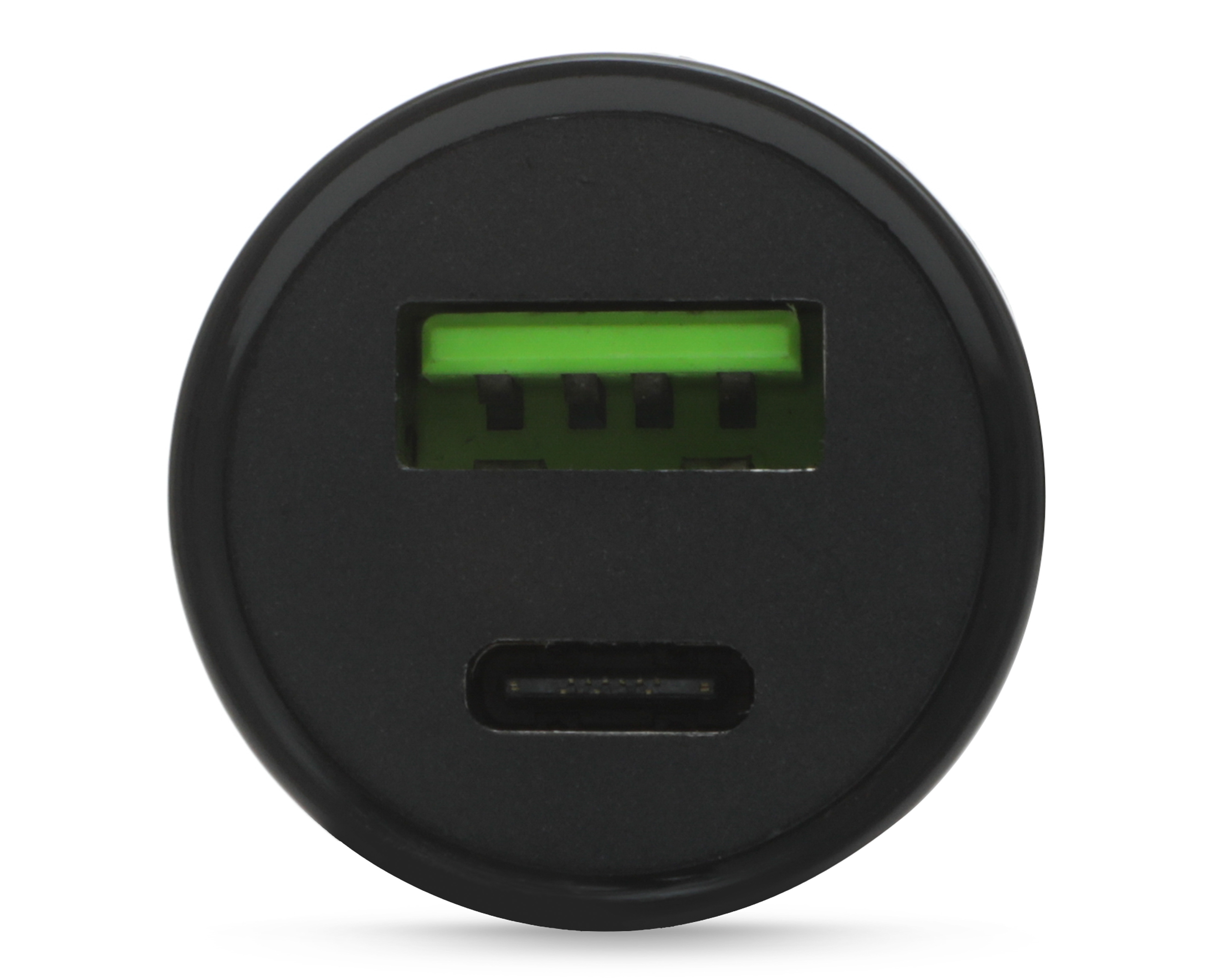 Foto 3 pulgar | Foto 2 | Adaptador para Auto STF Doble Salida USB-C y USB Carga Rápida 18W
