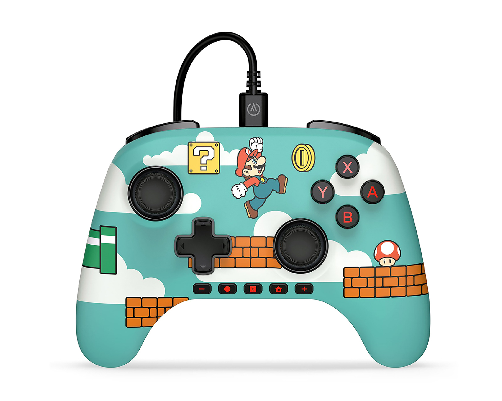 Foto 1 | Foto 1 | Control Alámbrico para Nintendo Switch 2 Power A Mario Time Azul