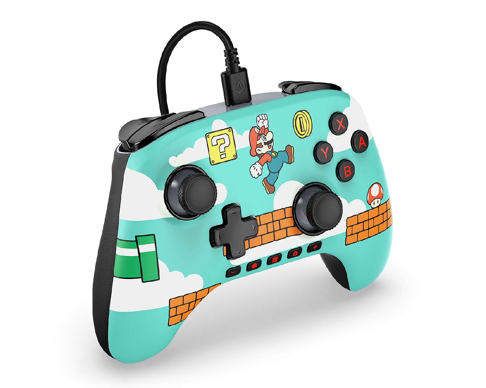 Foto 3 pulgar | Foto 2 | Control Alámbrico para Nintendo Switch 2 Power A Mario Time Azul
