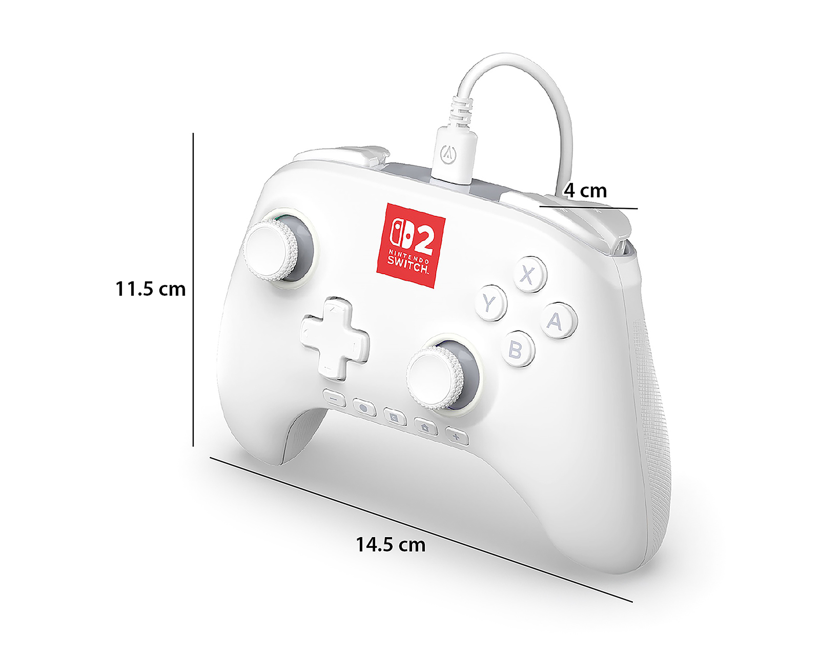 Foto 6 | Foto 6 | Control Alámbrico para Nintendo Switch 2 Power A Lumectra Multicolor