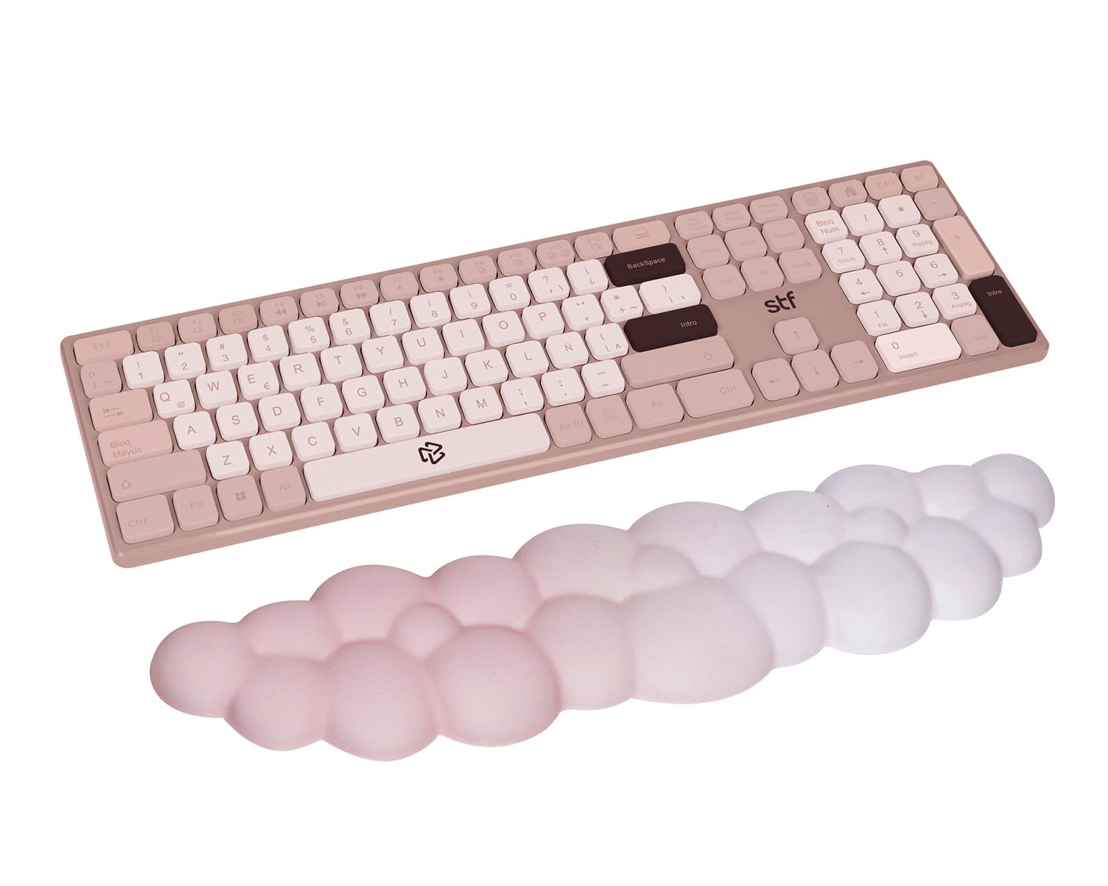 Foto 2 | Foto 2 | Teclado inalámbrico con Reposa Muñecas STF ST-A08182