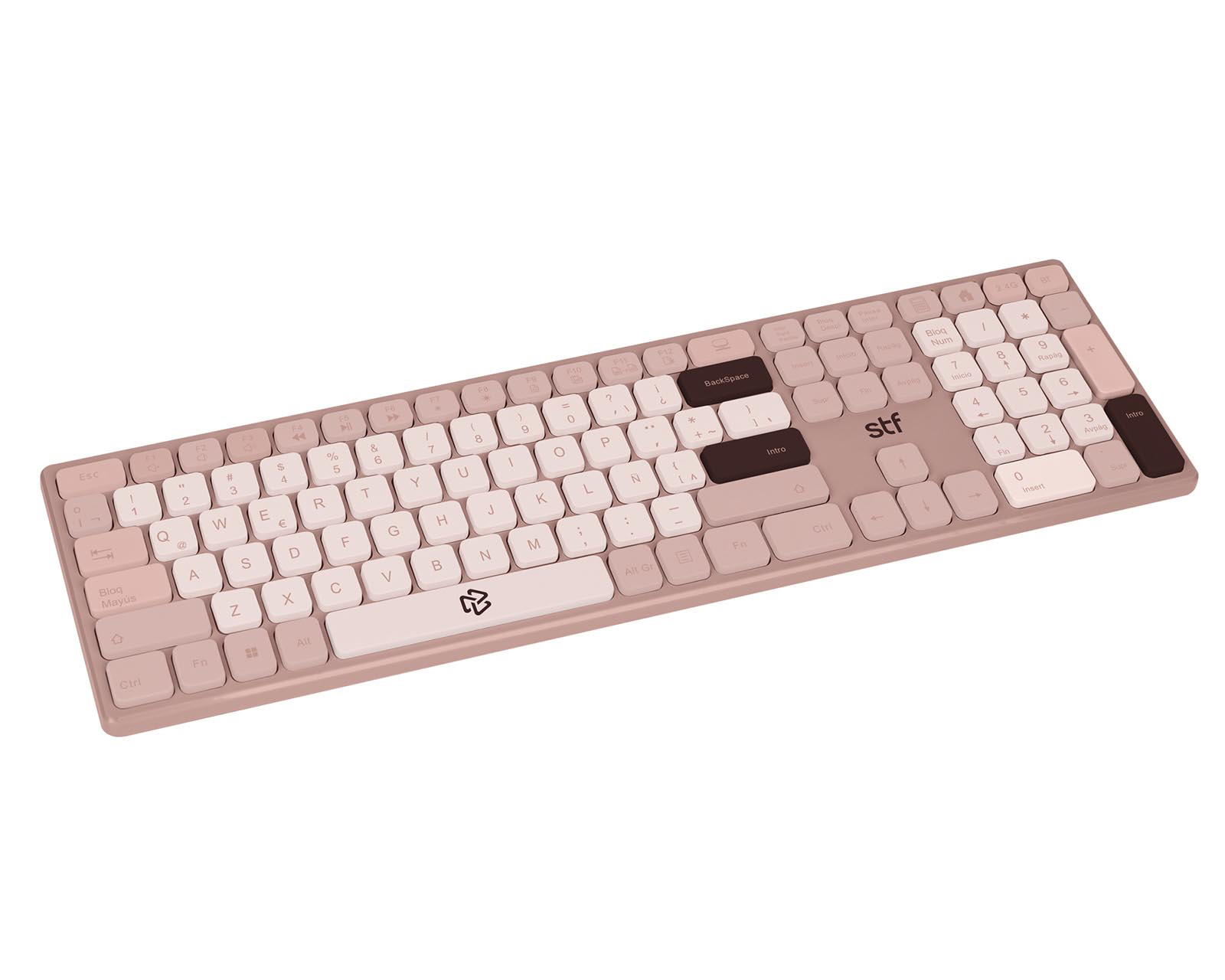 Foto 3 | Foto 3 | Teclado inalámbrico con Reposa Muñecas STF ST-A08182