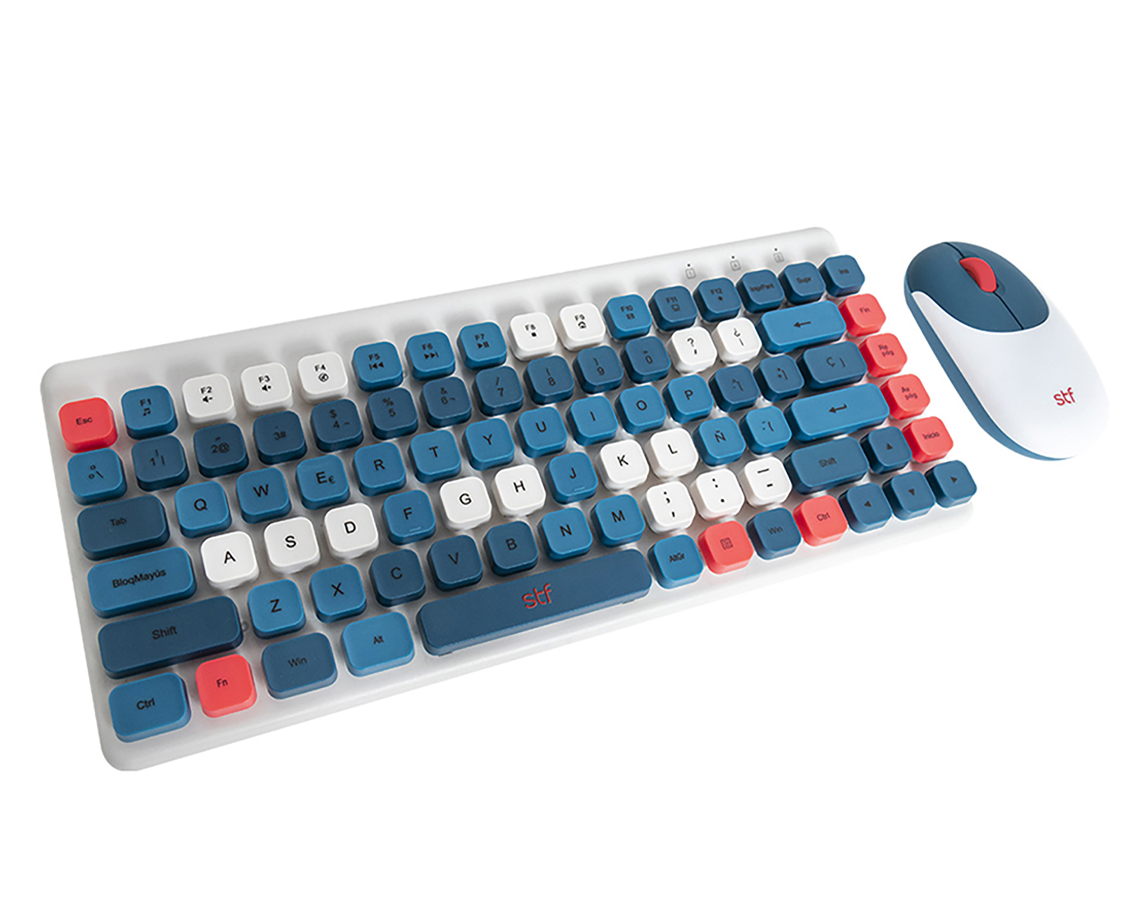 Foto 1 | Foto 1 | Teclado y Mouse Inalámbrico STF Viva