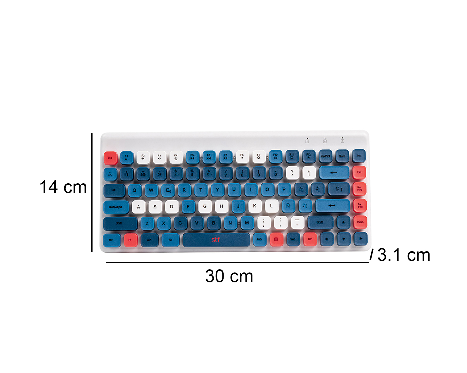 Foto 7 pulgar | Foto 6 | Teclado y Mouse Inalámbrico STF Viva
