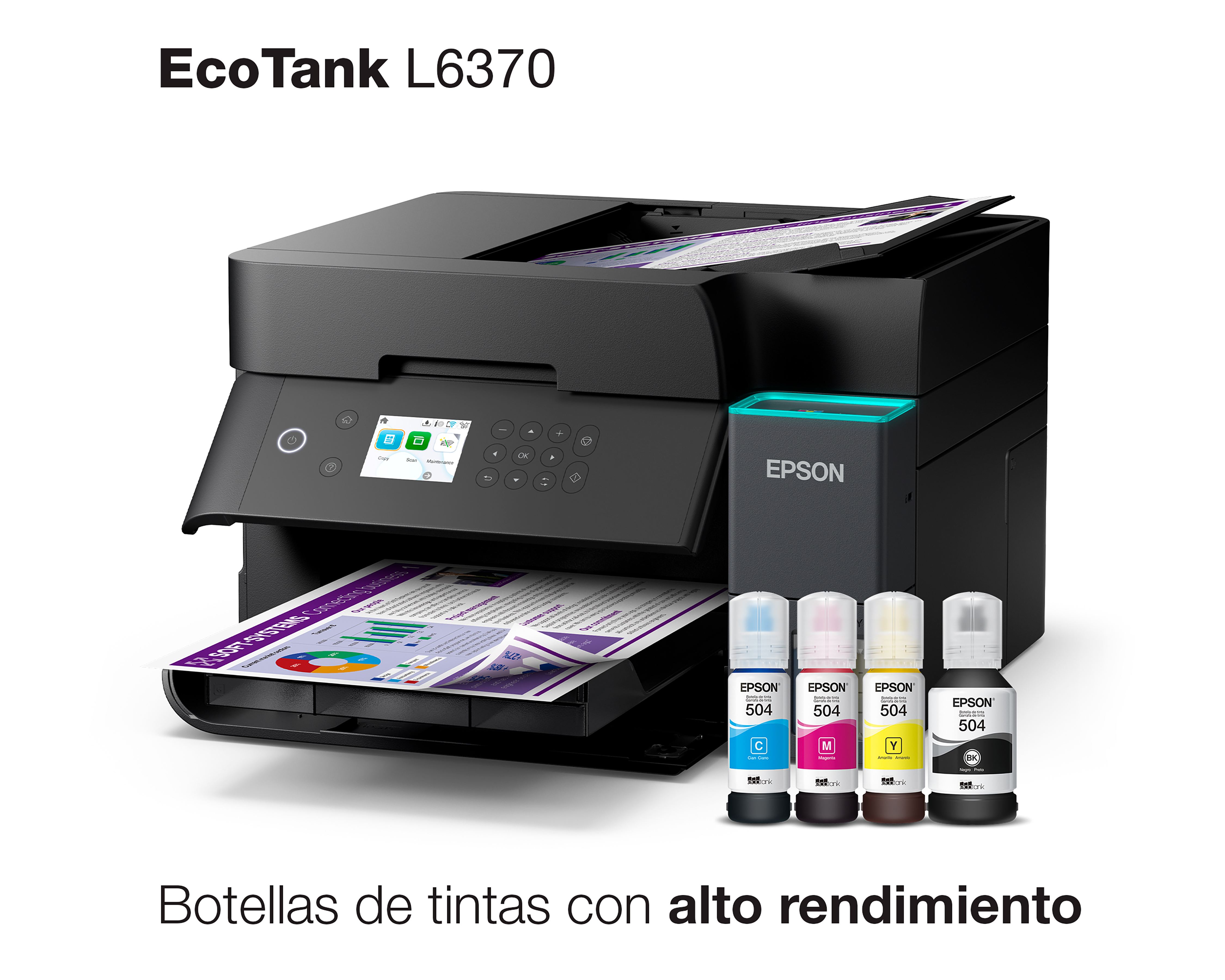 Foto 4 | Foto 4 | Impresora Multifuncional Epson de Inyección EcoTank L6370
