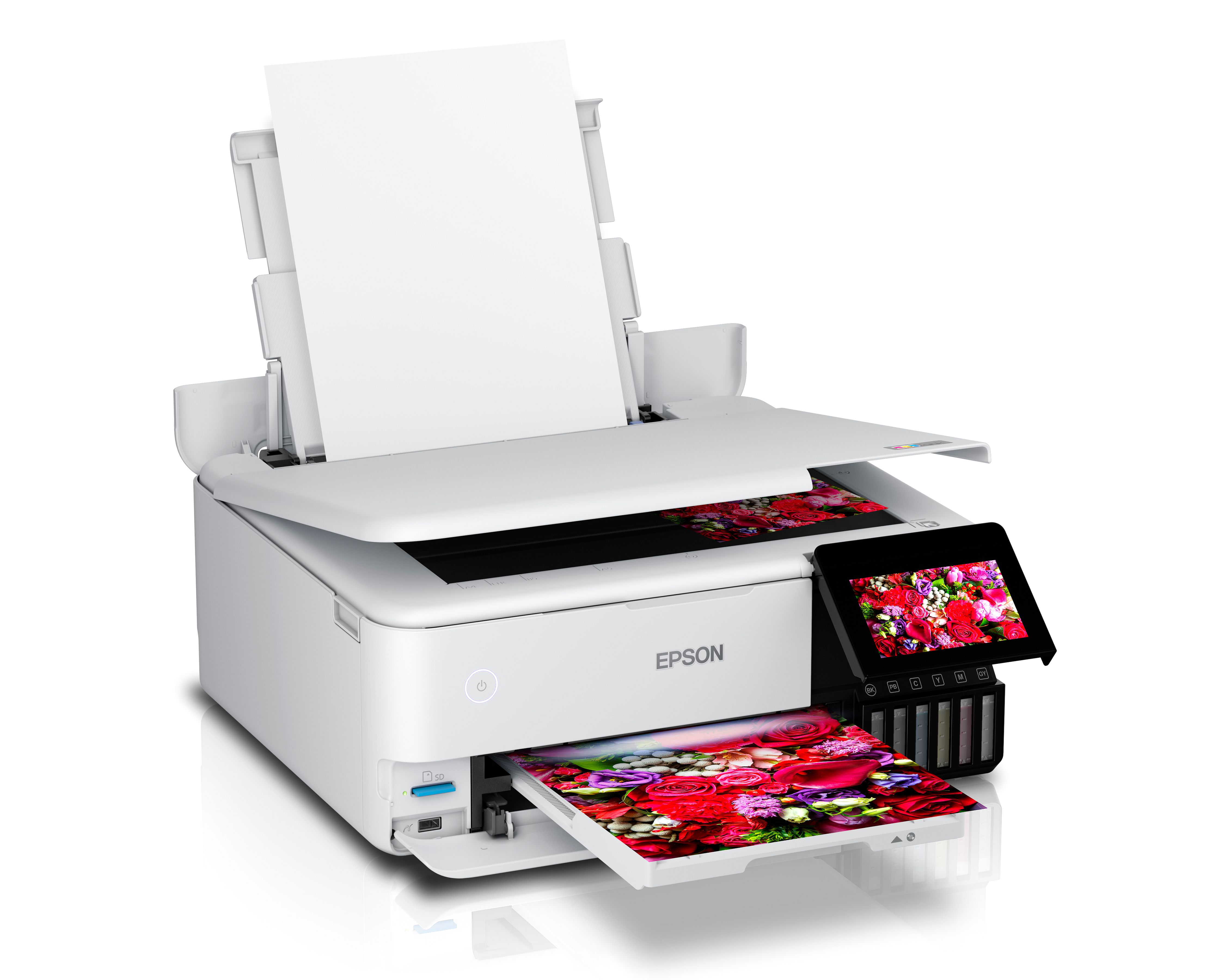 Foto 2 pulgar | Foto 1 | Impresora Multifuncional Epson de Inyección EcoTank L8160