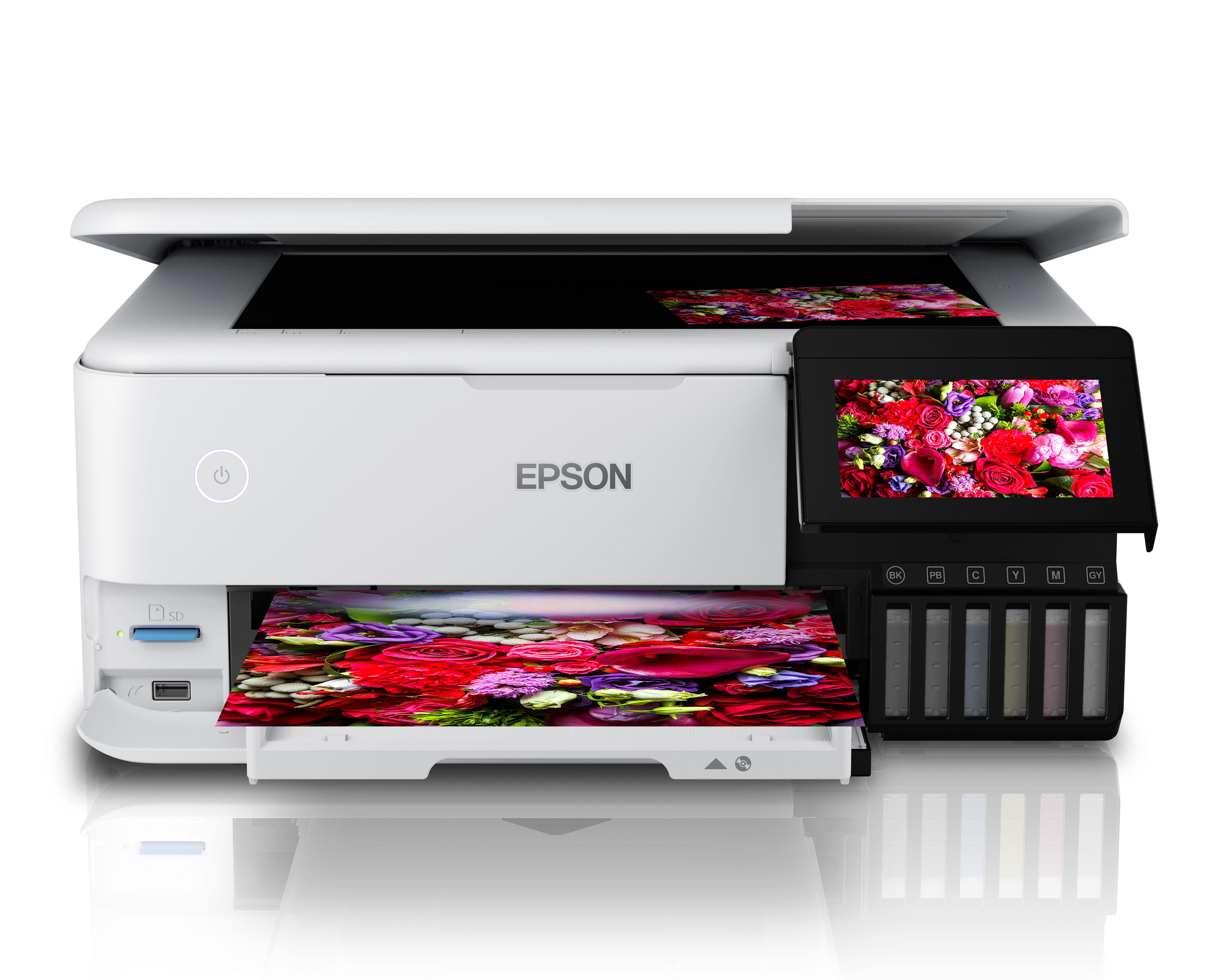 Foto 3 pulgar | Foto 2 | Impresora Multifuncional Epson de Inyección EcoTank L8160