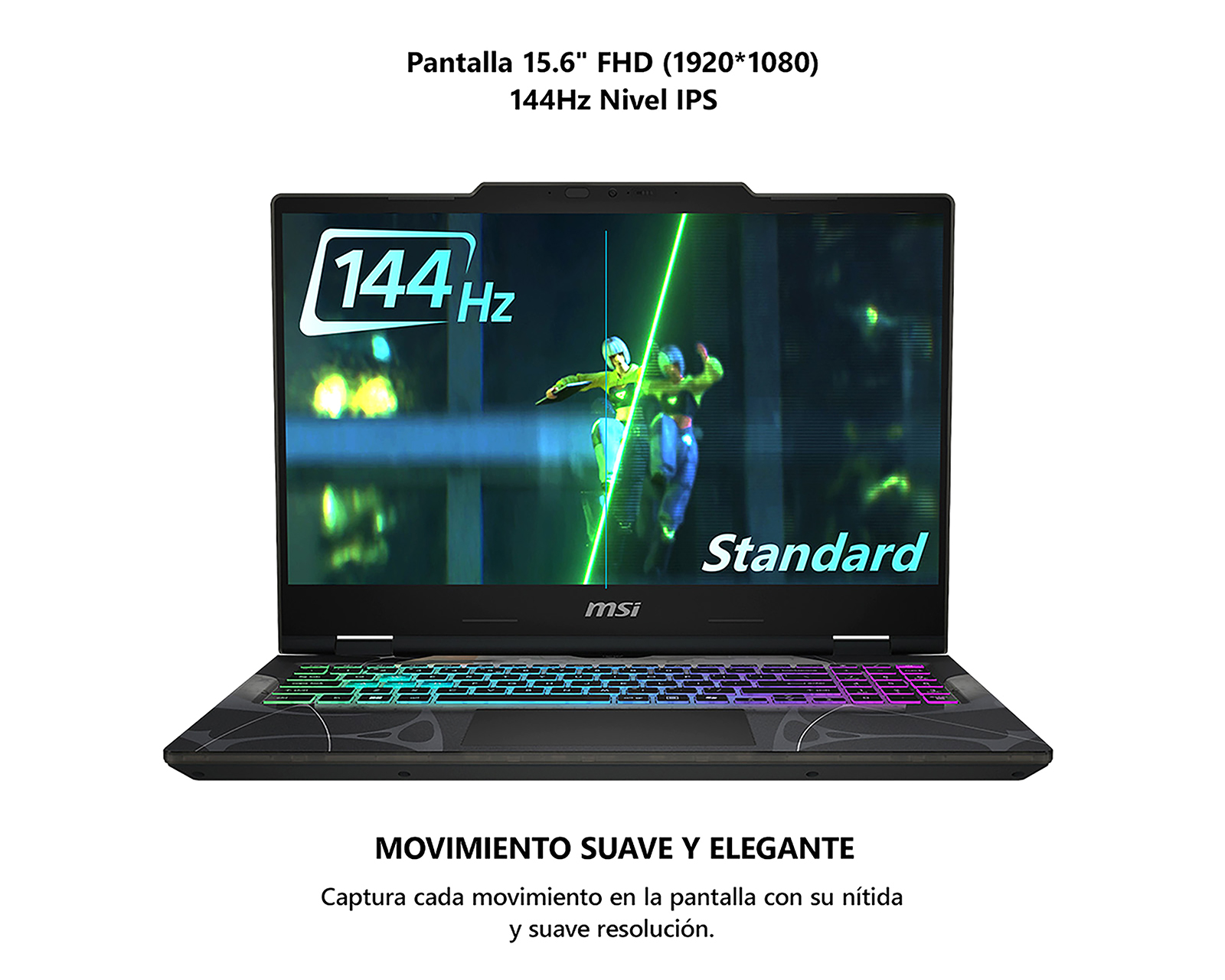 Foto 7 | Foto 7 | Laptop Gamer MSI Cyborg 15 B2RWFKG-452MX 15.6 Pulgadas NVIDIA GeForce RTX 5060 16 GB RAM 1 TB SSD Negra