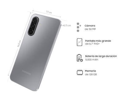 Foto 10 | Foto 10 | Telcel Samsung Galaxy A17 5G 128 GB Gris