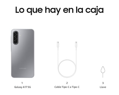 Foto 9 | Foto 9 | Telcel Samsung Galaxy A17 5G 128 GB Gris