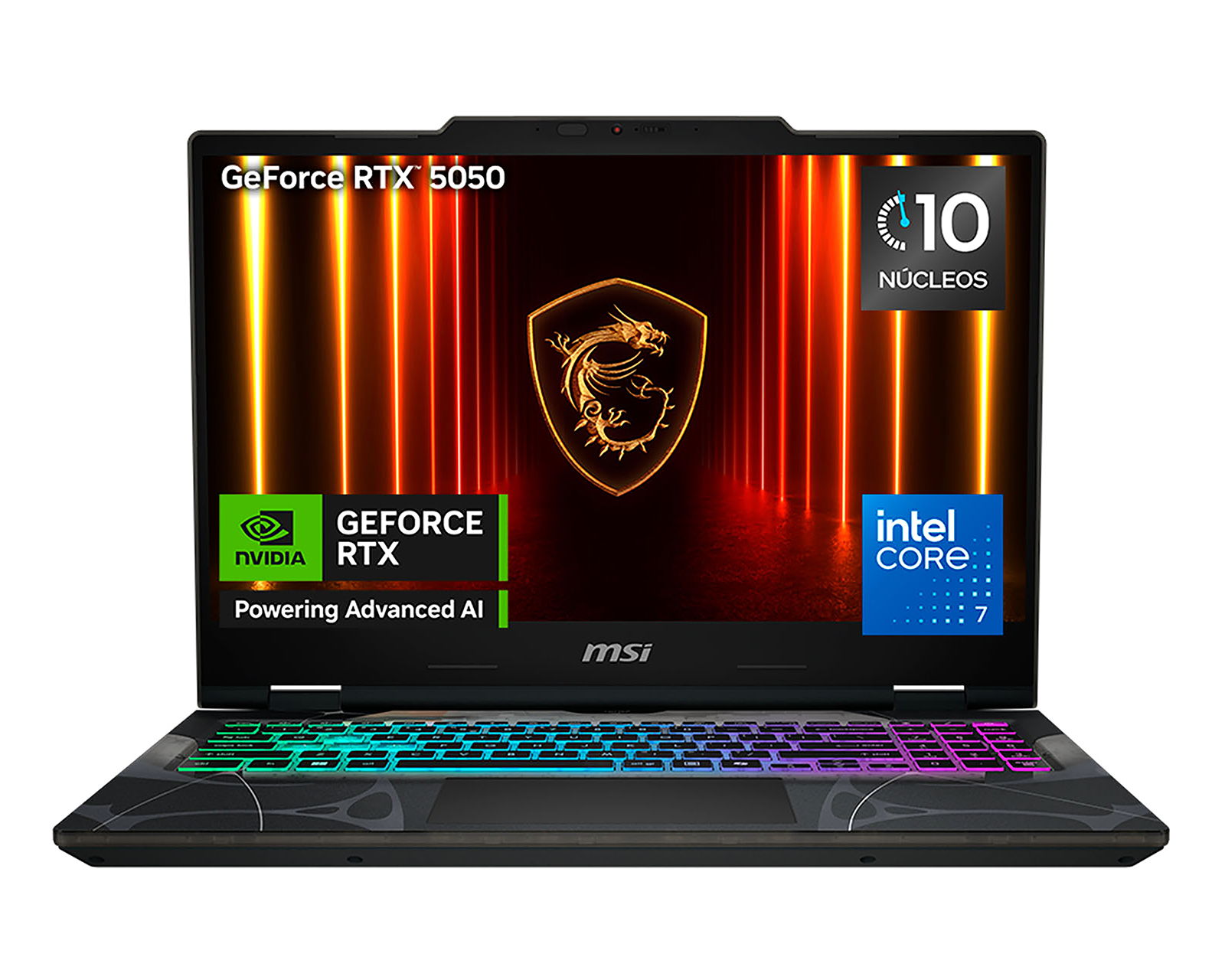 Foto 2 pulgar | Foto 1 | Laptop Gamer MSI Cyborg 15 B2RWEKG-456MX 15.6 Pulgadas Intel Core 7 NVIDIA GeForce RTX 5050 16 GB RAM 512 GB SSD Negra