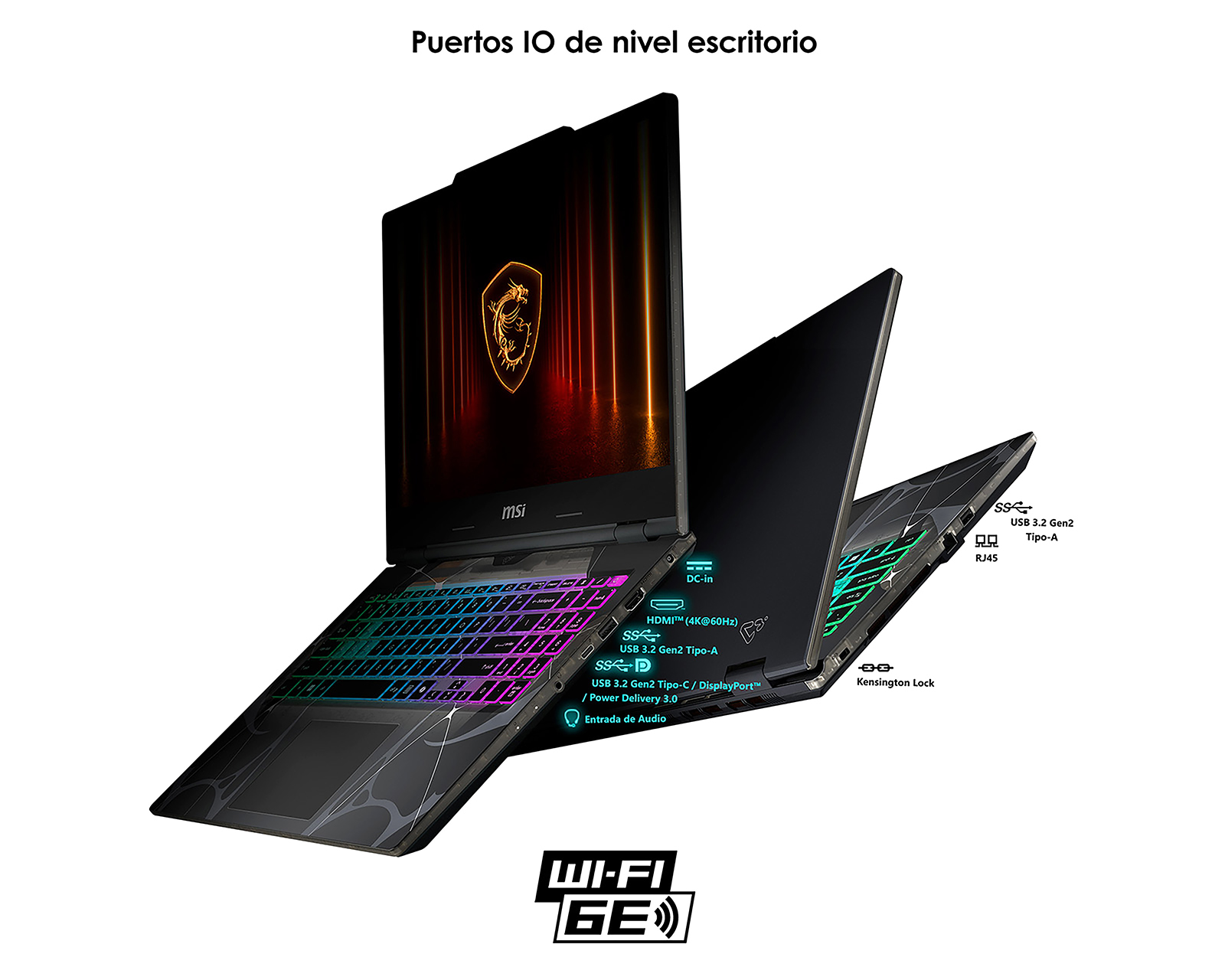 Foto 5 pulgar | Foto 4 | Laptop Gamer MSI Cyborg 15 B2RWEKG-456MX 15.6 Pulgadas Intel Core 7 NVIDIA GeForce RTX 5050 16 GB RAM 512 GB SSD Negra