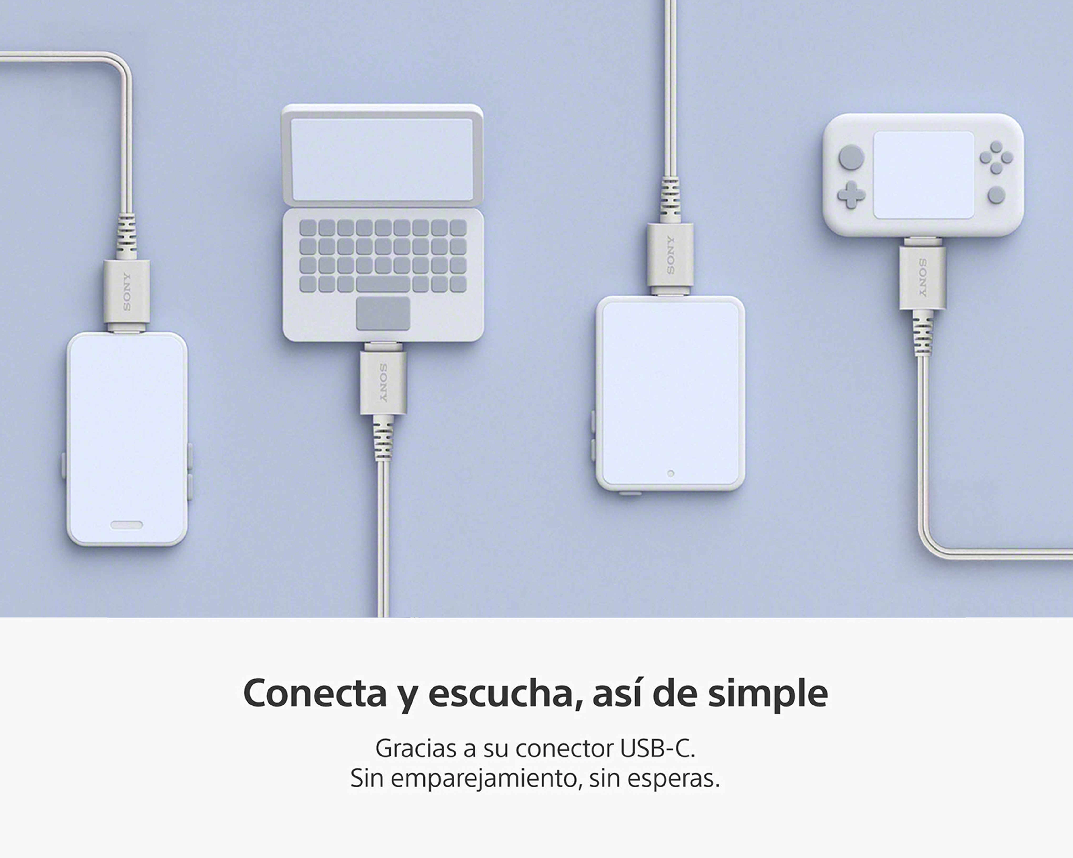 Foto 3 | Foto 3 | Audífonos Alámbricos Sony IER-EX15C/W