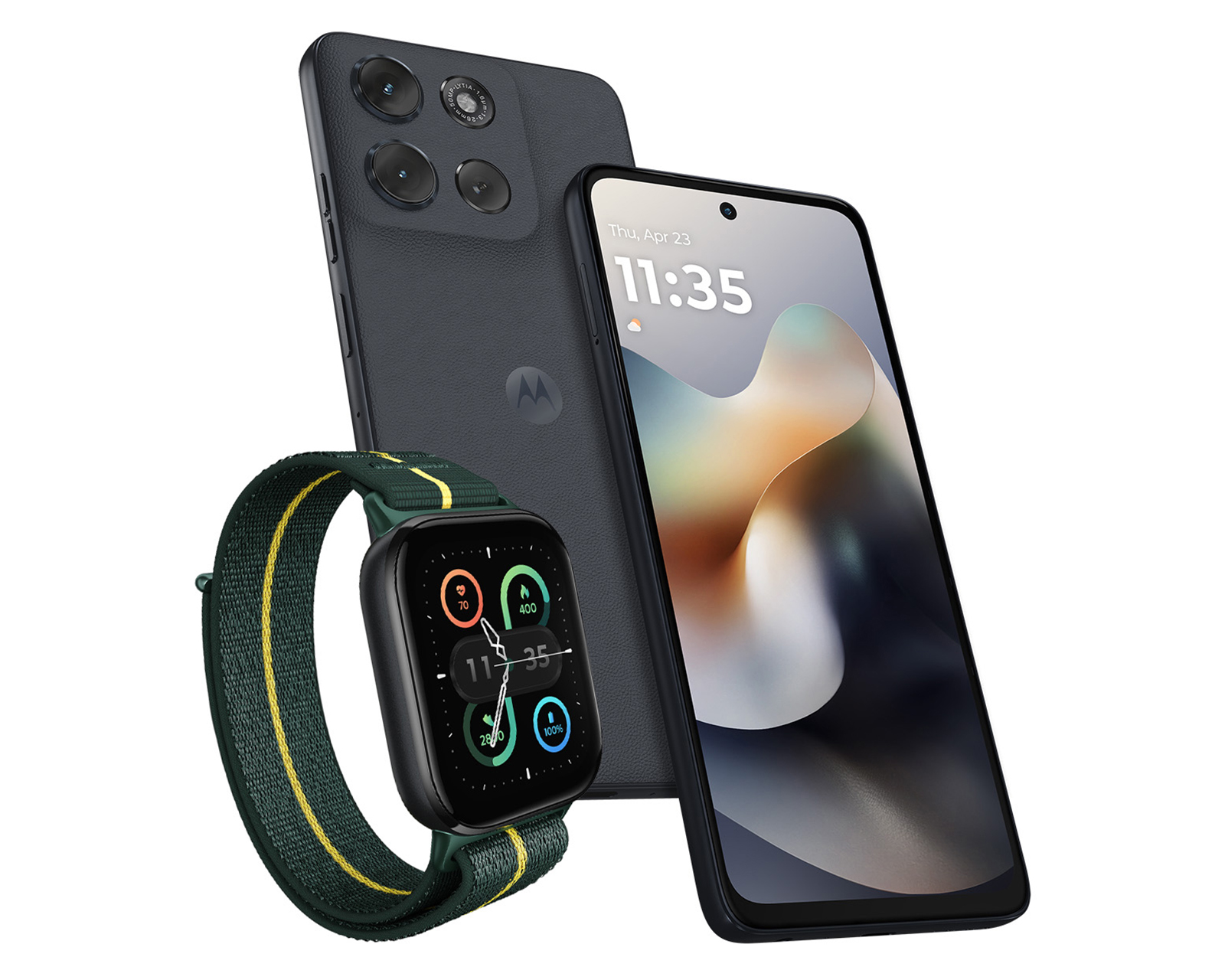 Foto 7 pulgar | Foto 6 | Telcel Motorola G56 5G 256 GB Gris + Moto Watch Fit