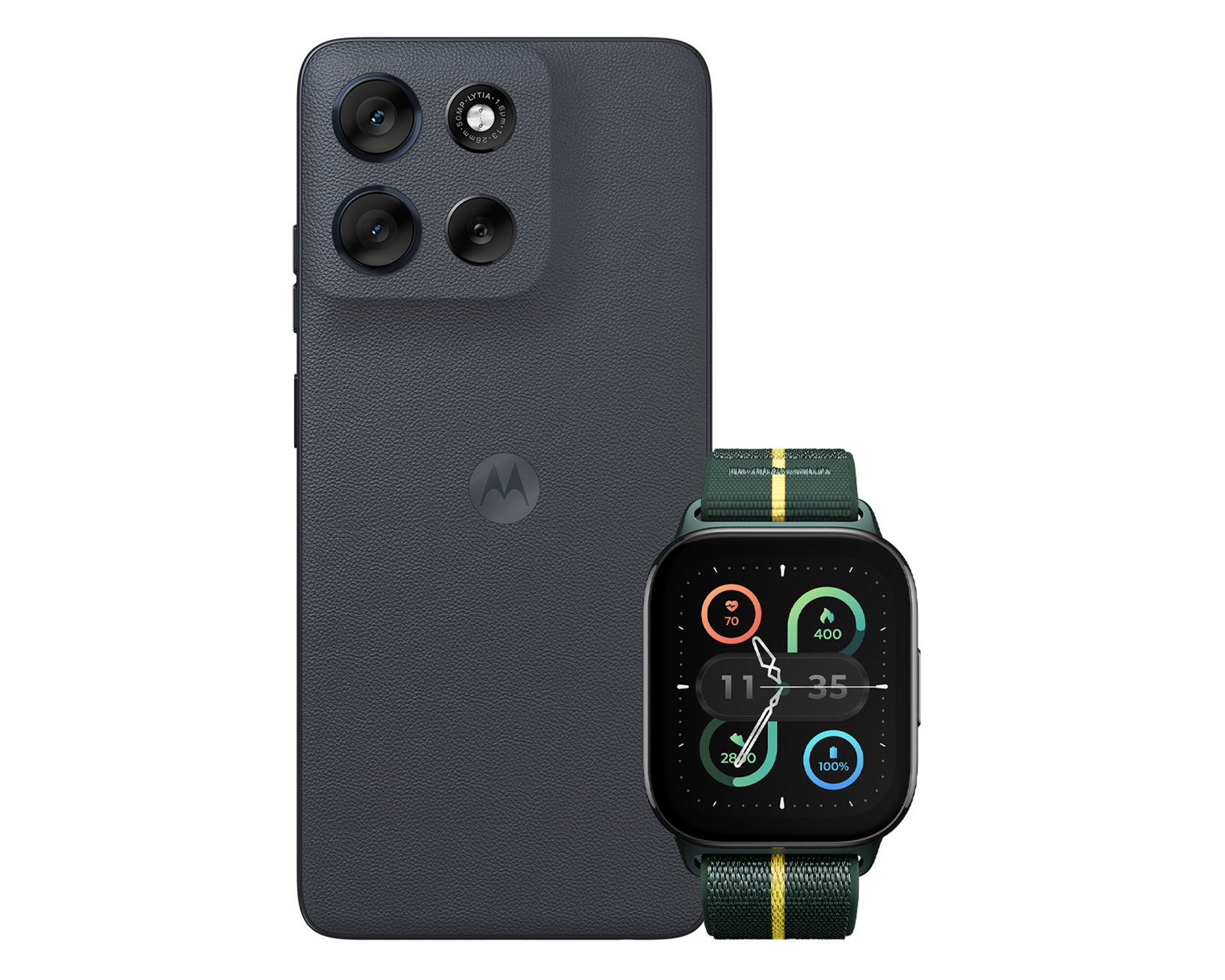 Foto 3 pulgar | Foto 2 | Telcel Motorola G56 5G 256 GB Gris + Moto Watch Fit