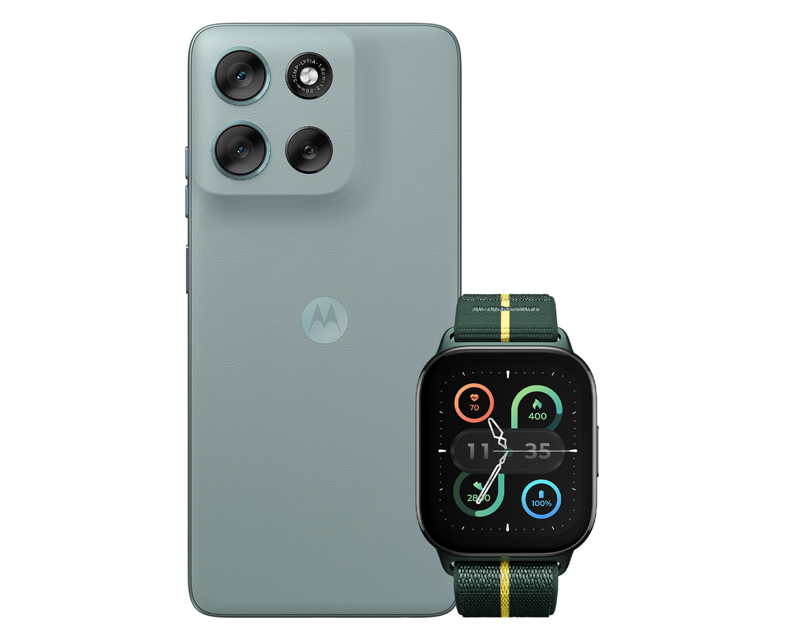 Foto 2 | Foto 2 | Telcel Motorola Moto G56 5G 256 GB Gris + Moto Watch Fit