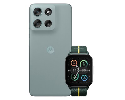 Foto 2 | Foto 2 | Telcel Motorola Moto G56 5G 256 GB Gris + Moto Watch Fit