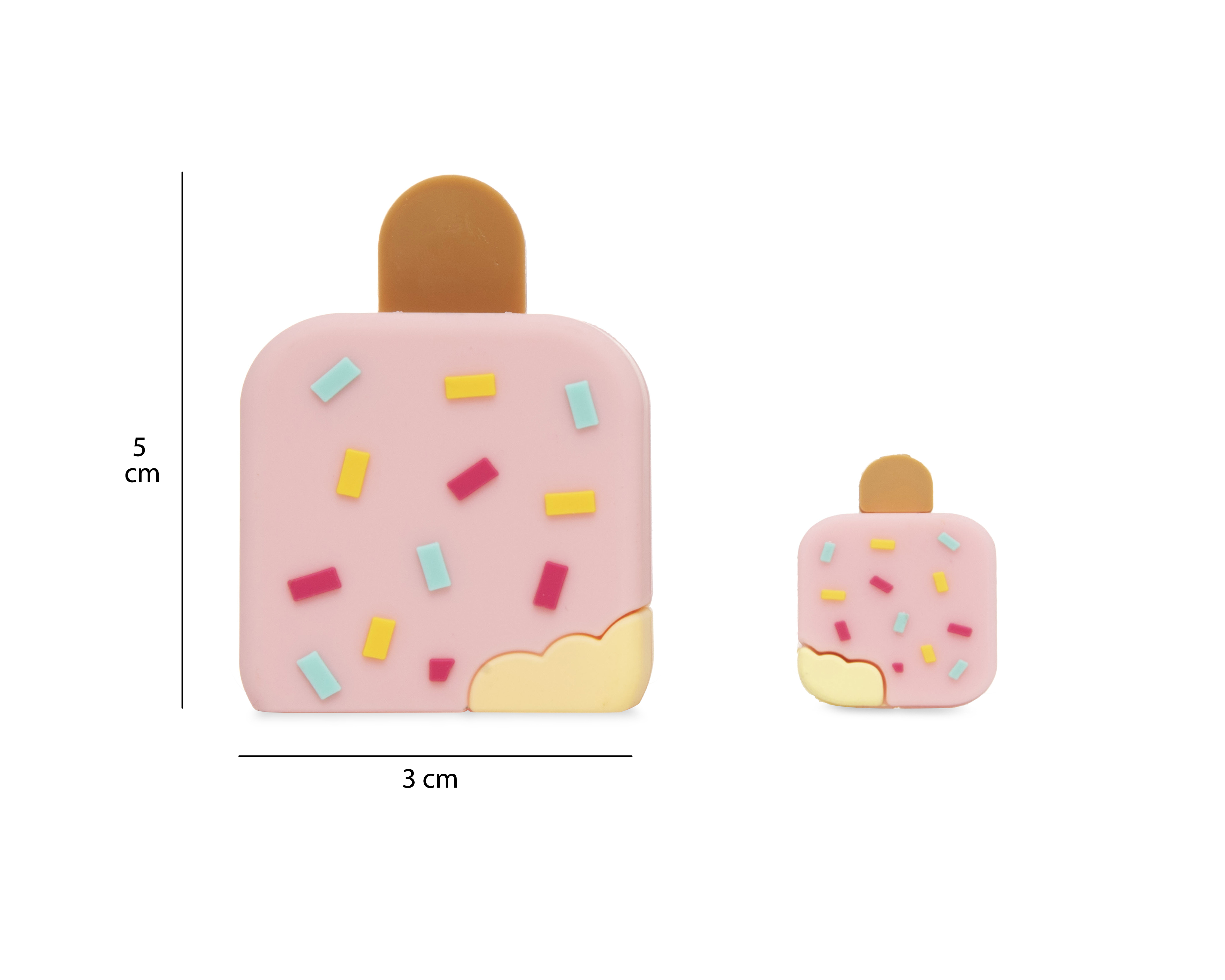 Foto 4 | Foto 4 | Protector de Cargador Blob Helado Rosa
