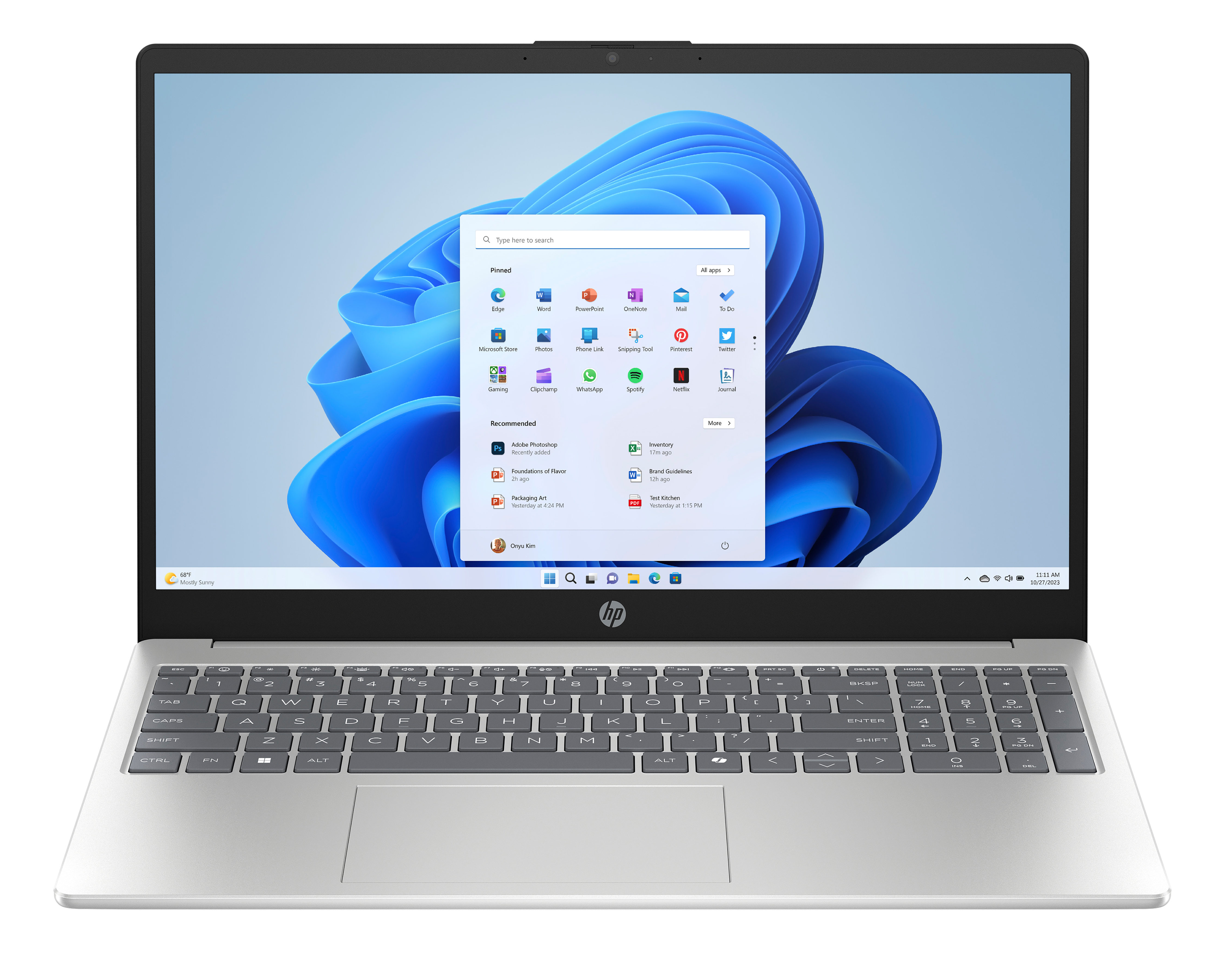 Foto 1 | Foto 1 | Laptop HP 15-FC0265LA 15.4 Pulgadas Windows 11 Home AMD Ryzen 5 512 GB SSD Plata