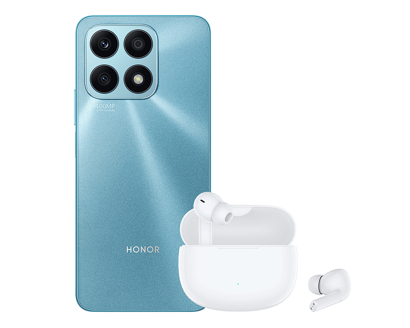 Foto 2 | Foto 2 | Telcel Honor X8A 128 GB Azul + Audífonos Inalámbricos X3 Lite