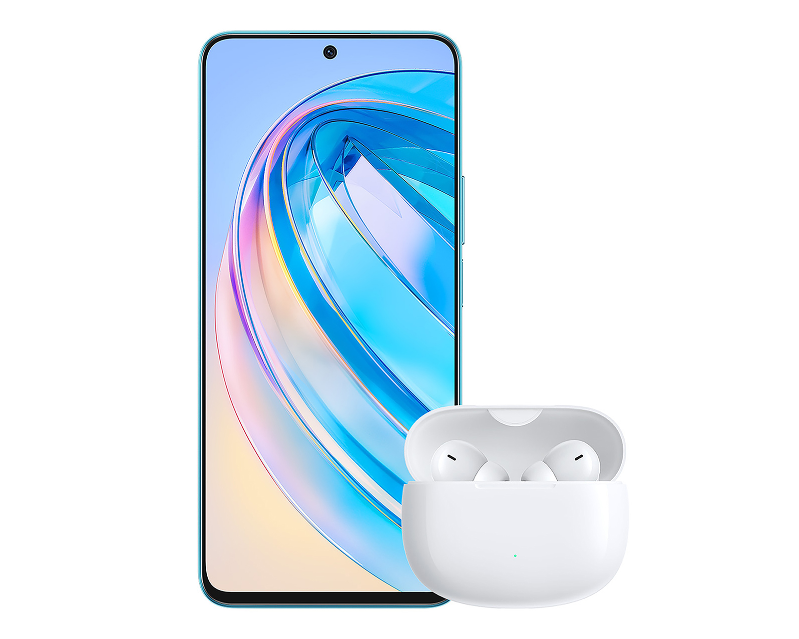 Foto 4 pulgar | Foto 3 | Telcel Honor X8A 128 GB Azul + Audífonos Inalámbricos X3 Lite