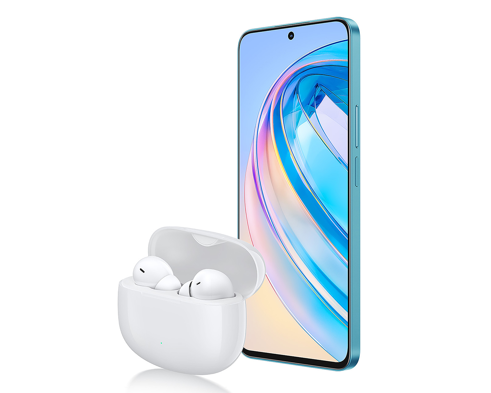 Foto 5 pulgar | Foto 4 | Telcel Honor X8A 128 GB Azul + Audífonos Inalámbricos X3 Lite