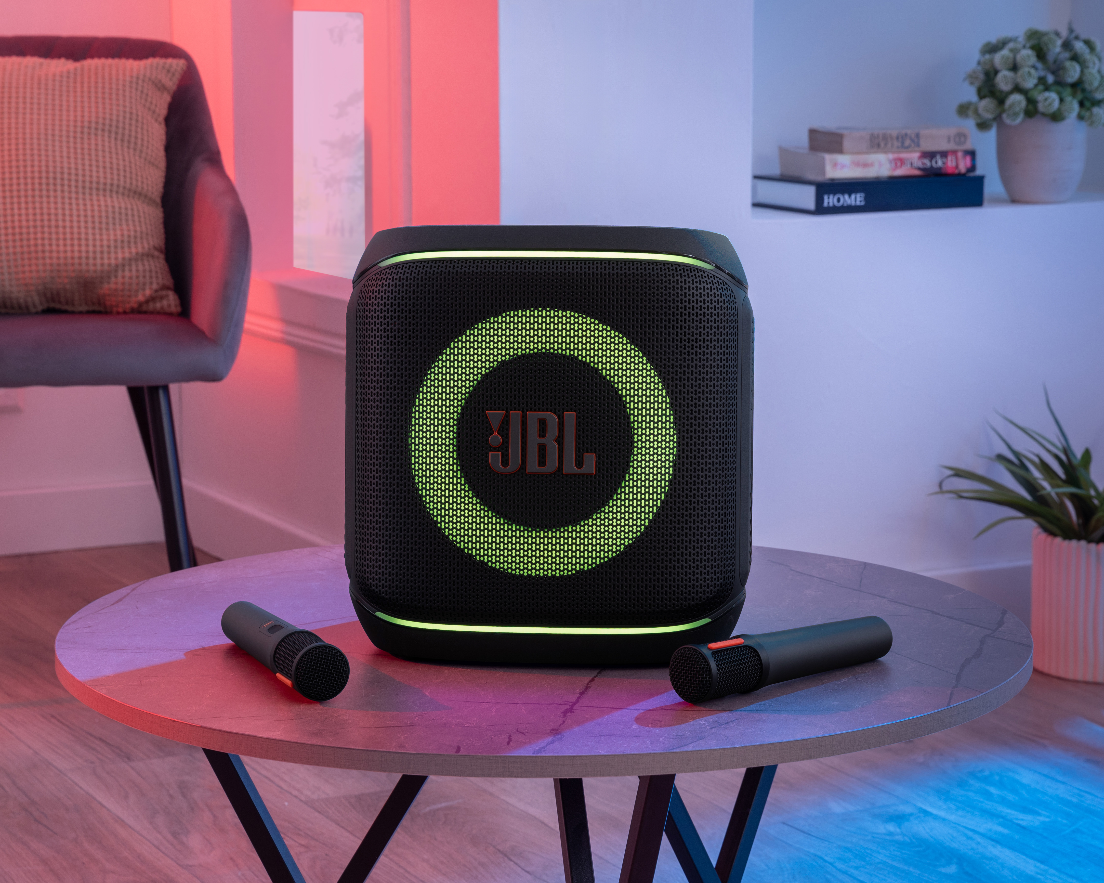 Foto 6 pulgar | Foto 5 | Bocina Bluetooth JBL PartyBox Encore 2 100 W con 2 Micrófonos