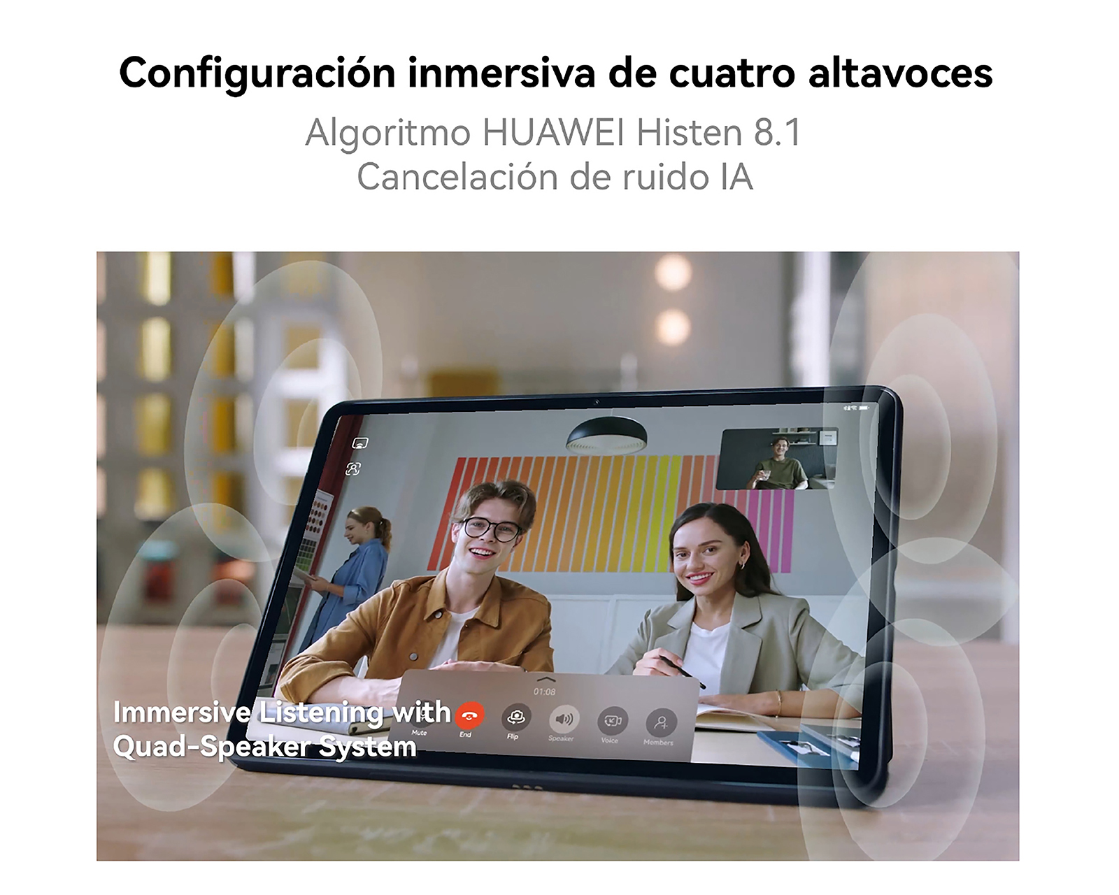 Foto 3 pulgar | Foto 2 | Tablet Huawei Matepad 11.5" 128 GB WiFi Harmony Os 3.1 8 GB RAM Plateada