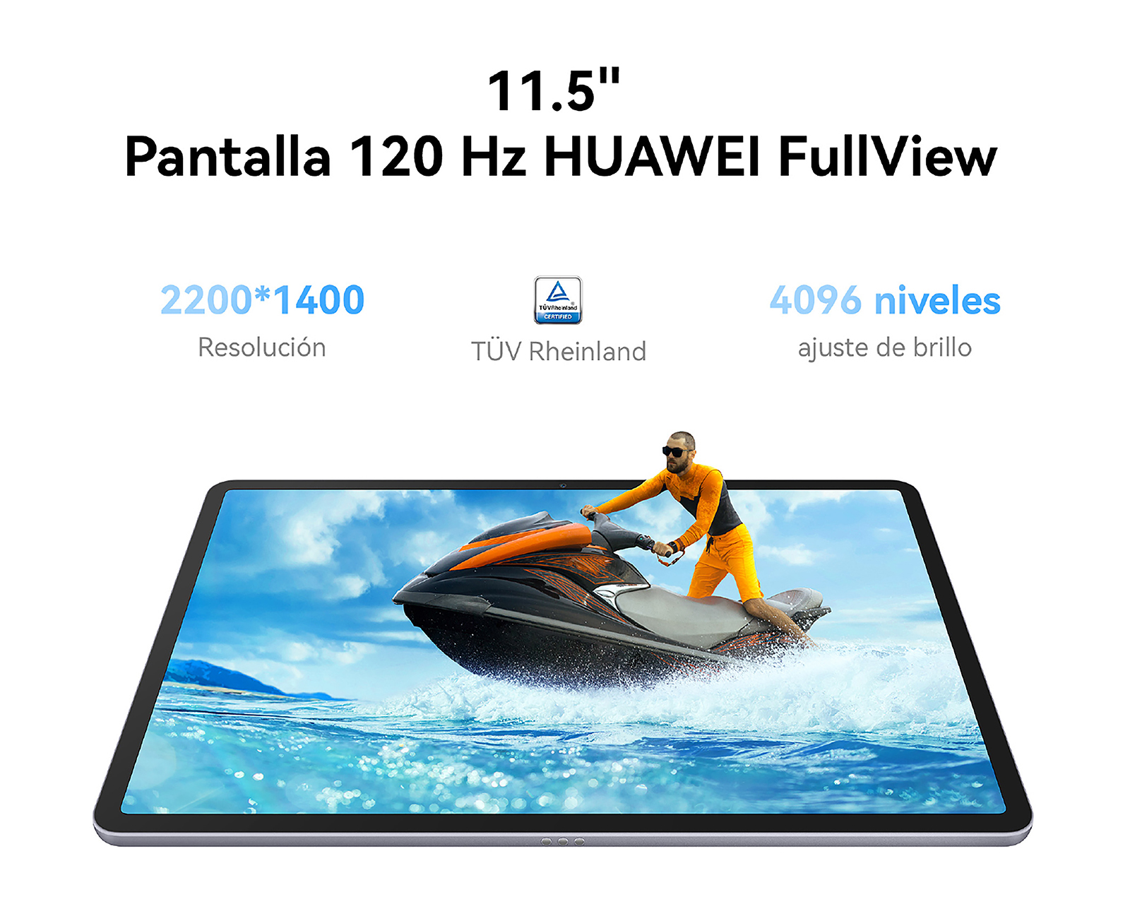 Foto 4 pulgar | Foto 3 | Tablet Huawei Matepad 11.5" 128 GB WiFi Harmony Os 3.1 8 GB RAM Plateada