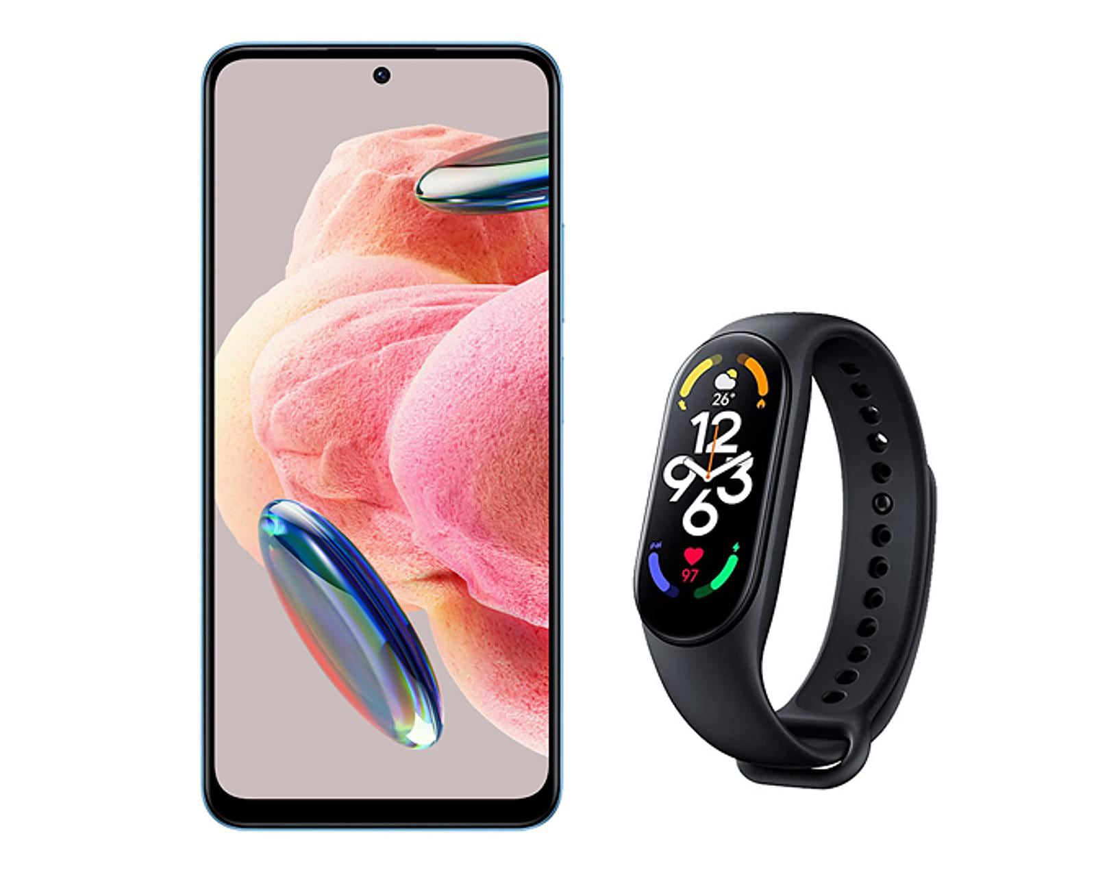 Foto 3 pulgar | Foto 2 | Movistar Xiaomi Note 12 128 GB Verde + Fitband