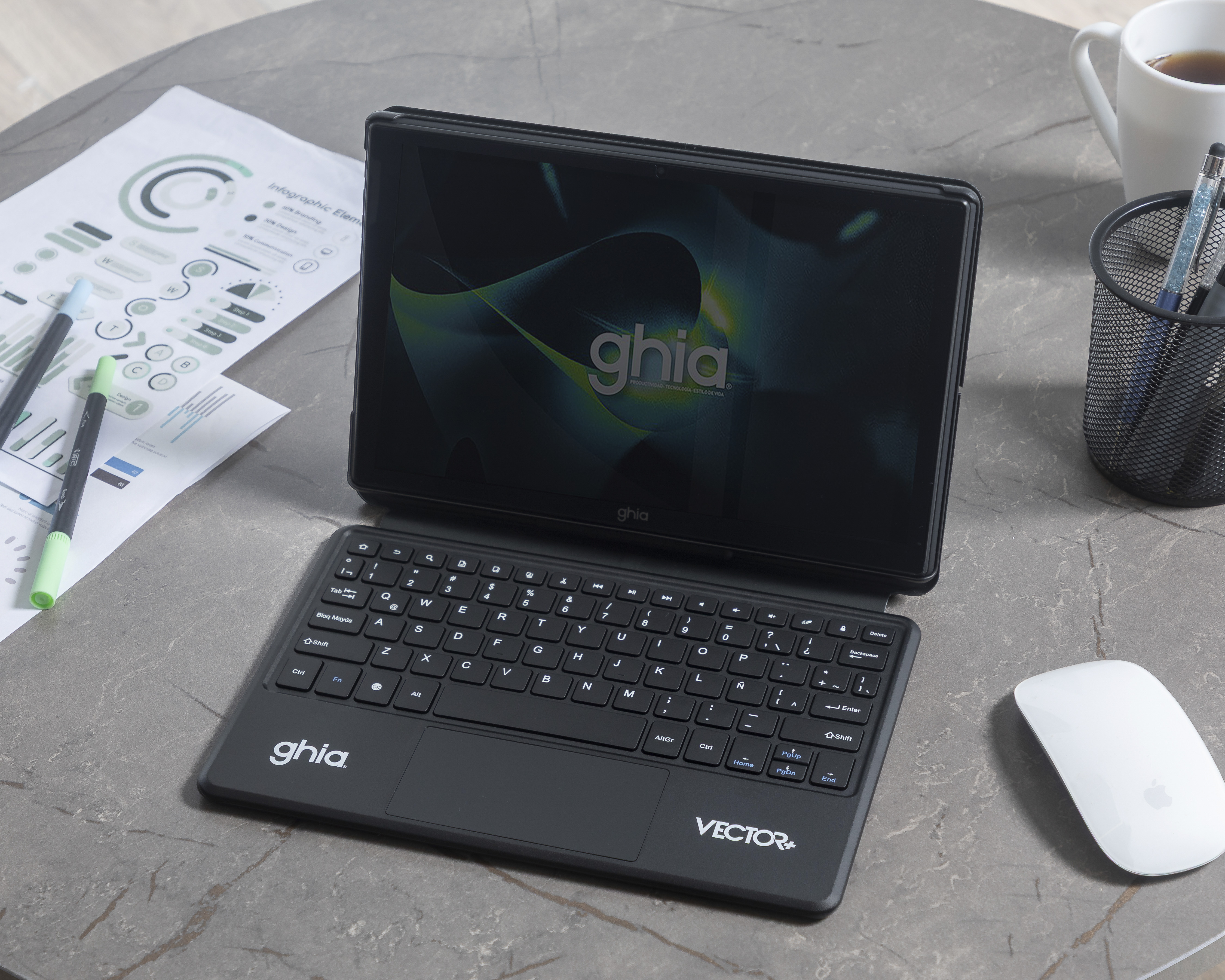 Foto 7 pulgar | Foto 6 | Tablet GHIA NOTGHIA-379 10.1" 64 GB Android 13 4 GB Negra