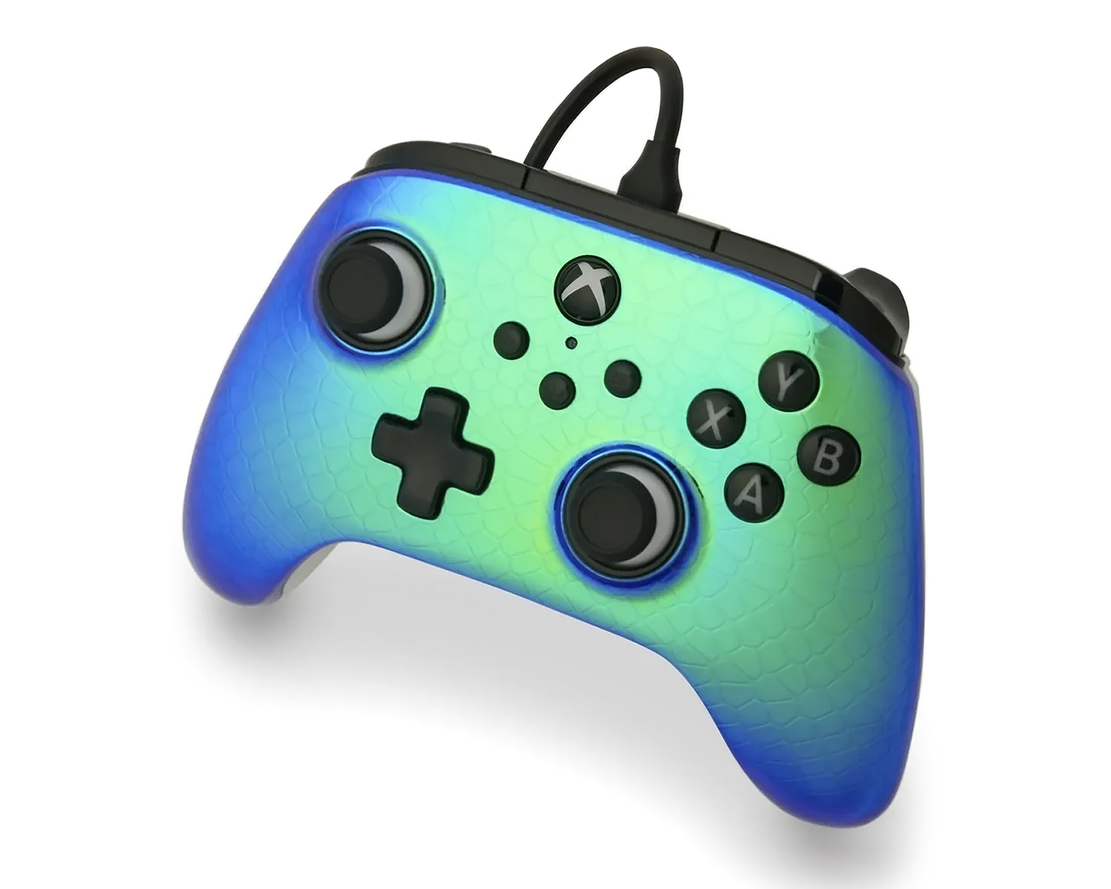 Foto 3 pulgar | Foto 2 | Control Alámbrico para Xbox Series S-X y PC Power A Artic Camo Azul