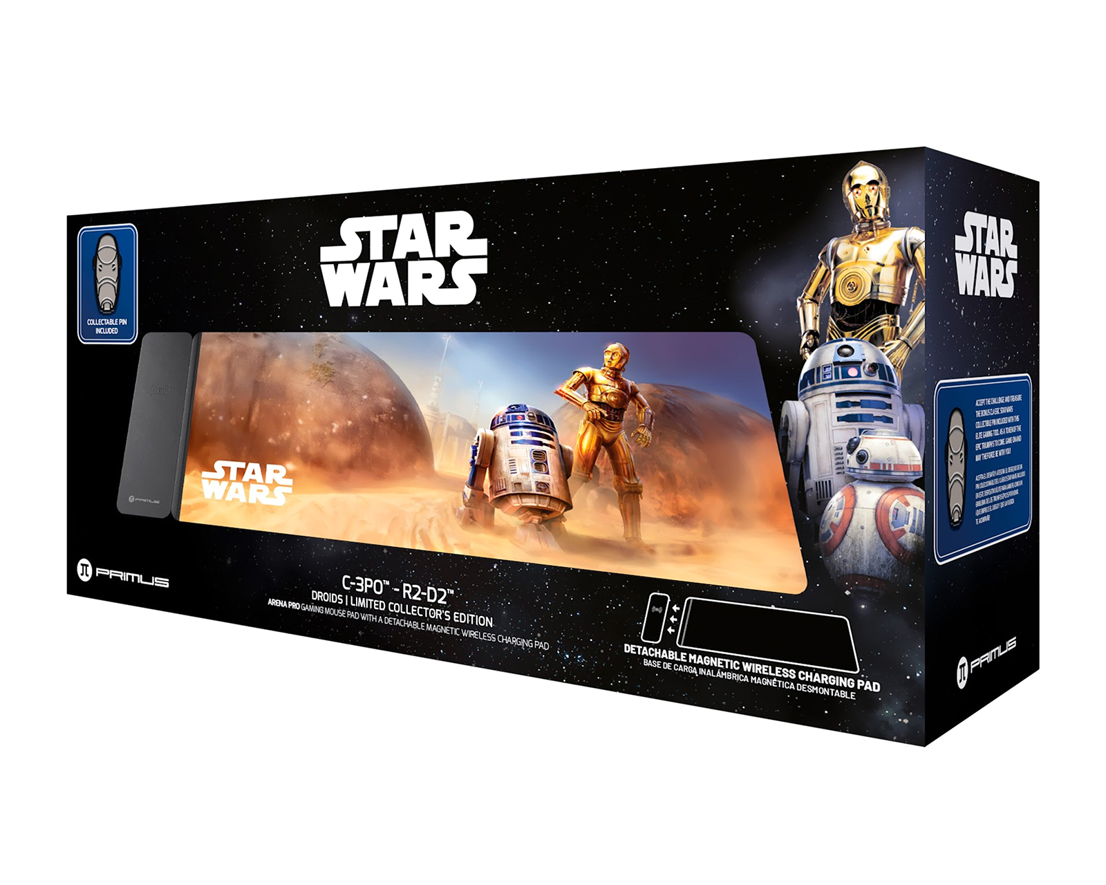 Foto 1 | Foto 1 | Mouse Pad Primus Star Wars con Cargador Inalámbrico