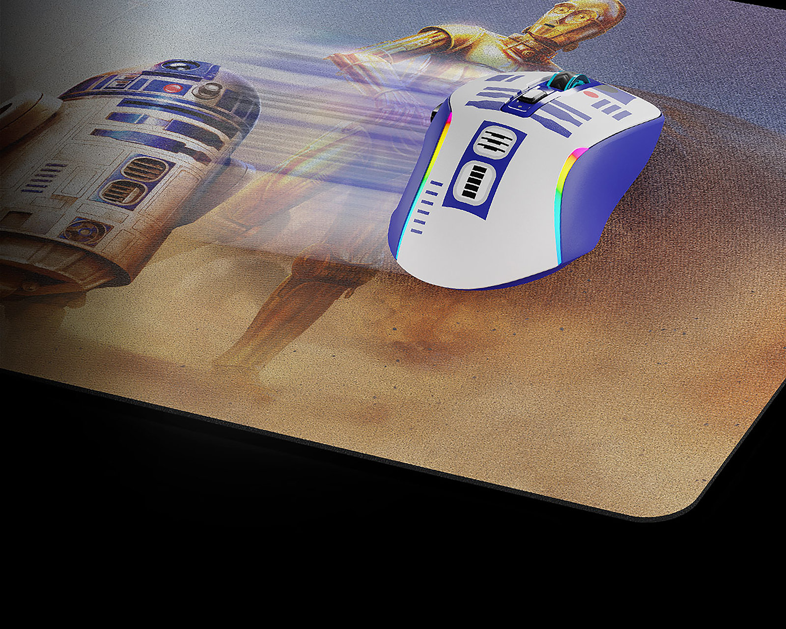 Foto 4 | Foto 4 | Mouse Pad Primus Star Wars con Cargador Inalámbrico