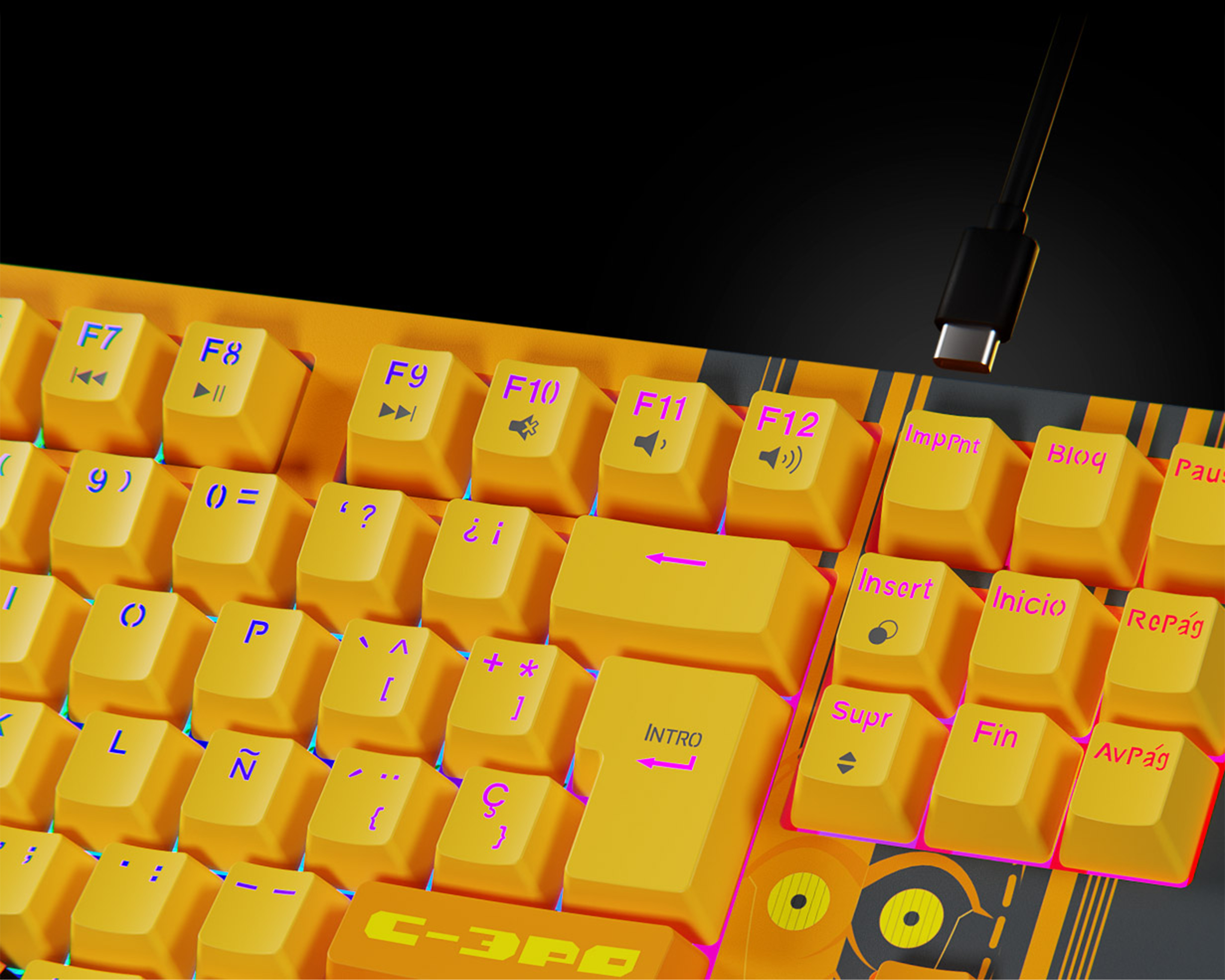 Foto 6 | Foto 6 | Teclado Gamer Inalámbrico Primus Ballista82T